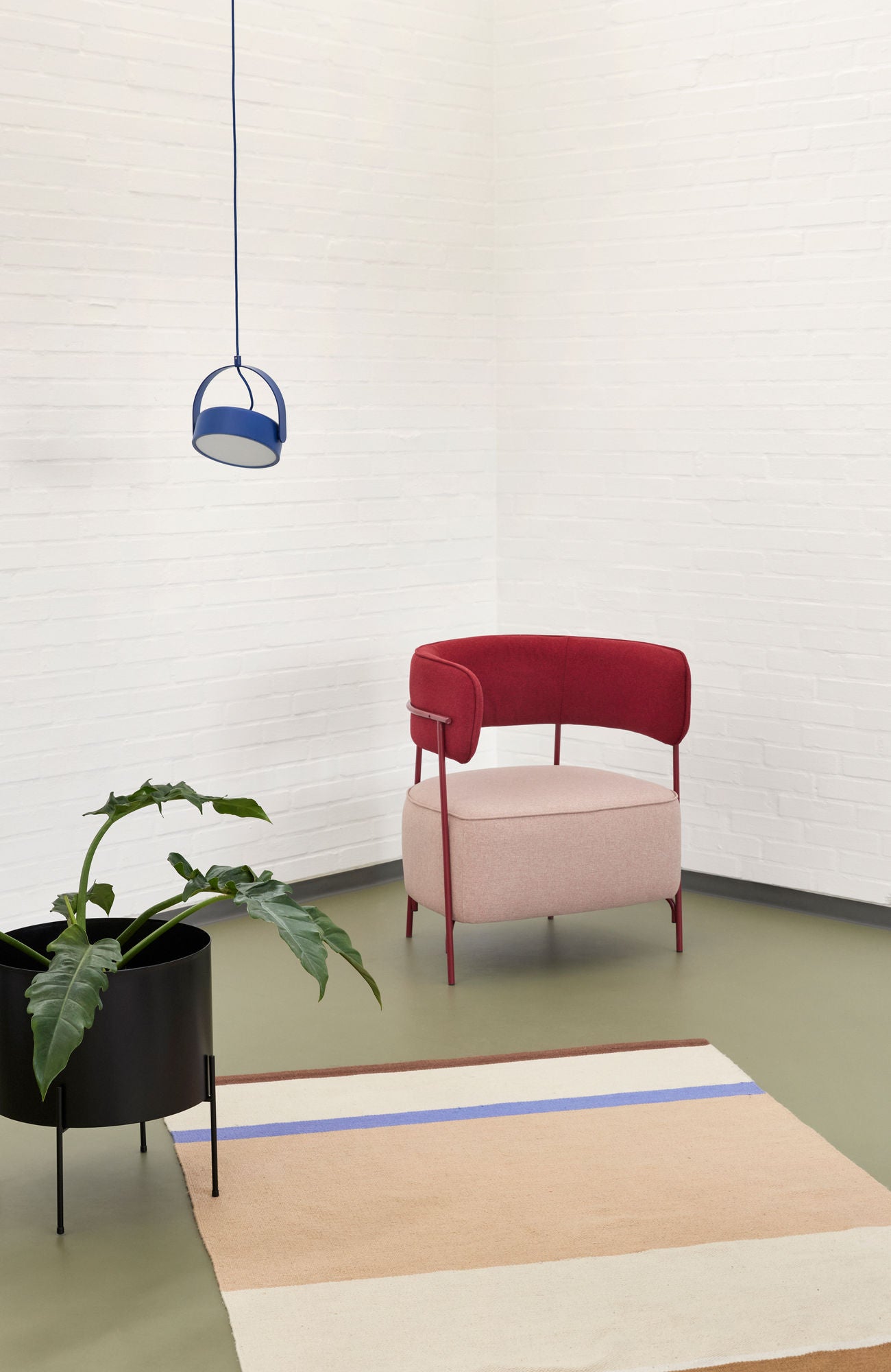 Hübsch Stage Pendel Blå