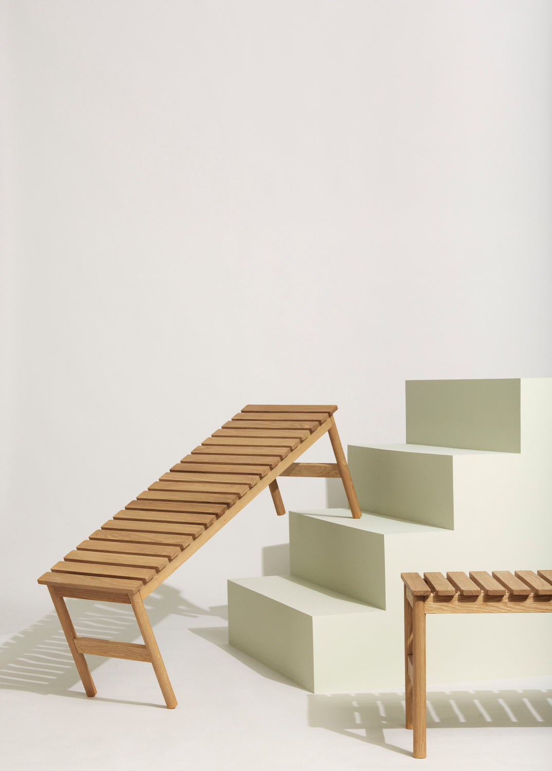 Row Bænk Large Natur - 122x40xh45cm