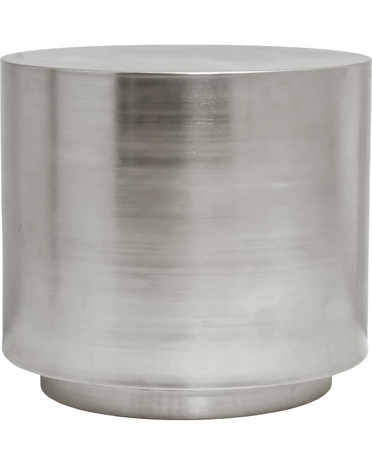 Sofabord, HDStep, Børstet sølvfinish