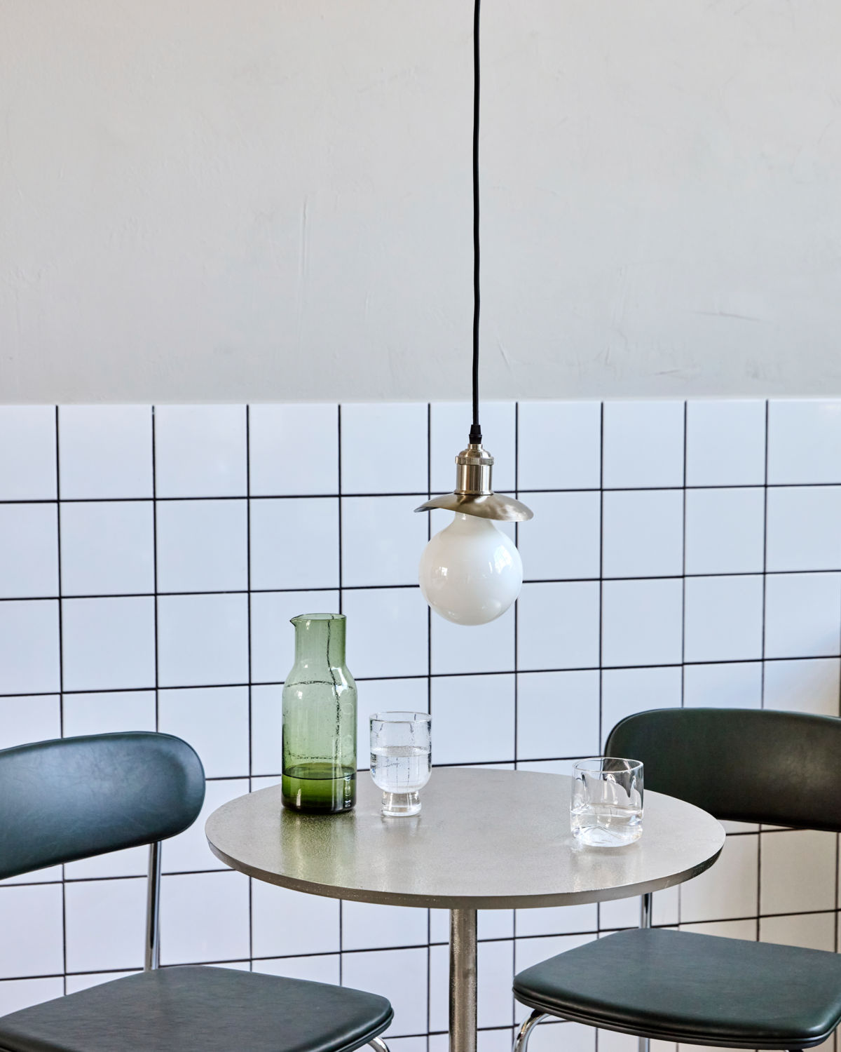 Lampeskærm, HDHatt, Børstet sølv