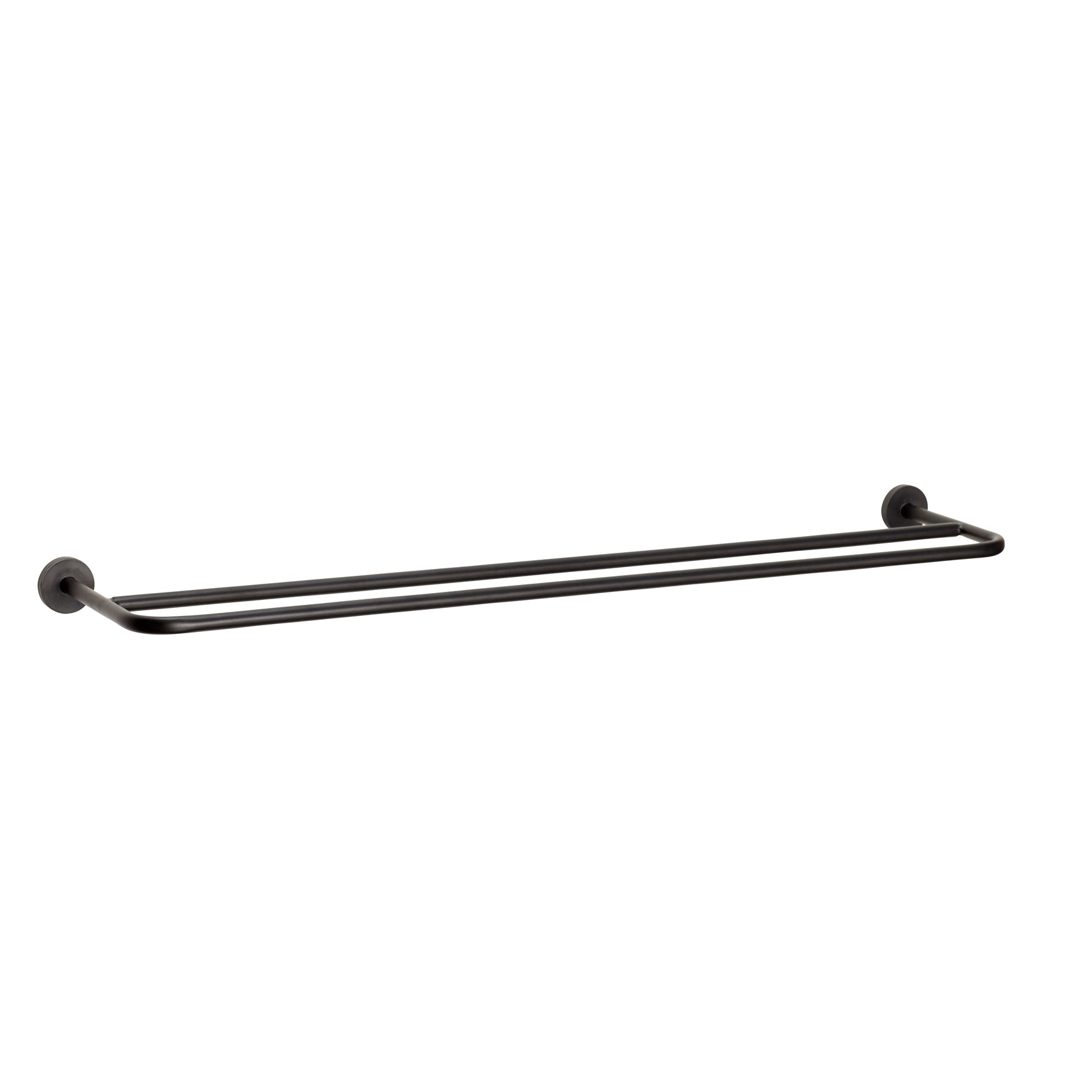 Pipe Håndklædeholder Sort - 17x71cm