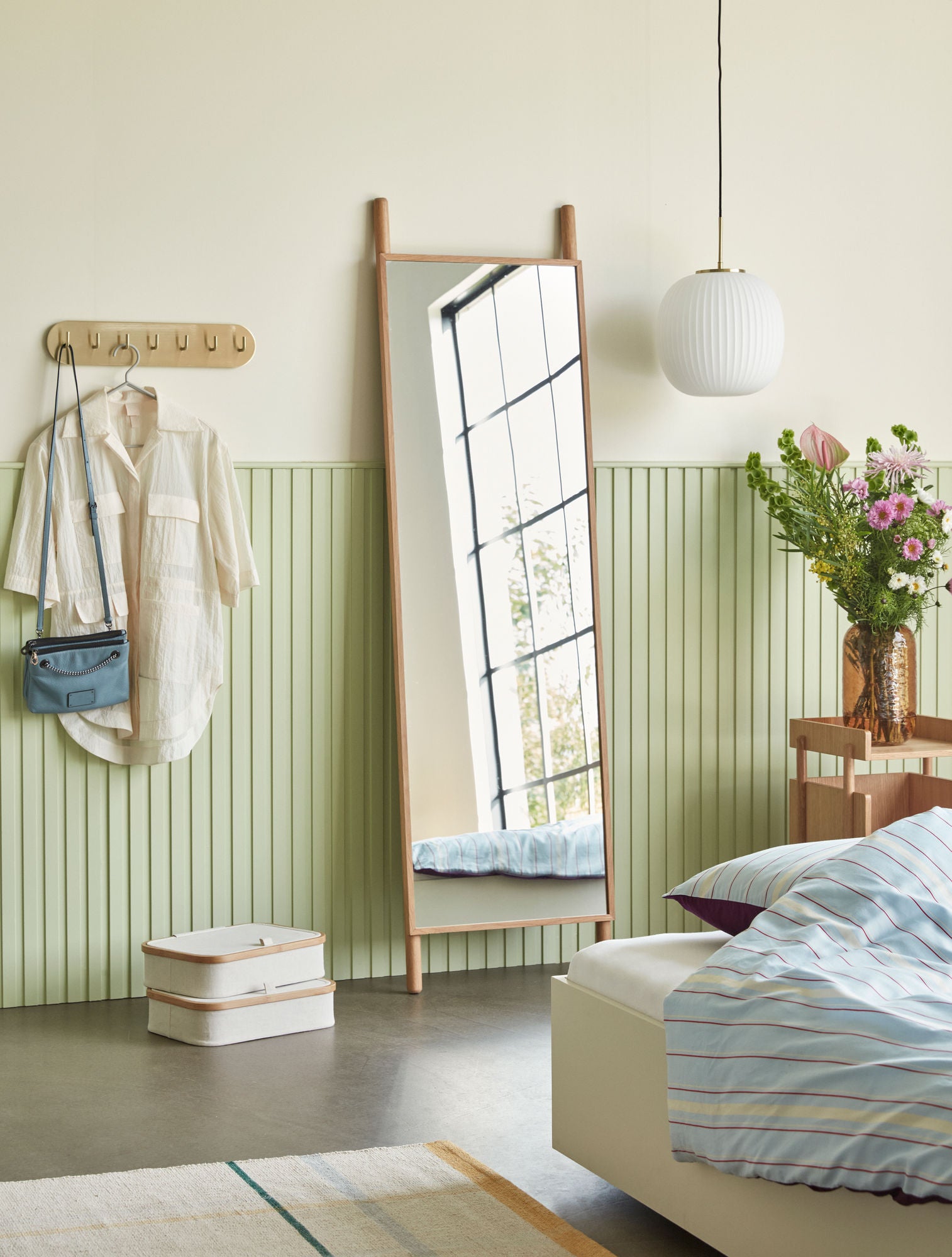 Hübsch Serene Pendel Ø32 Hvid