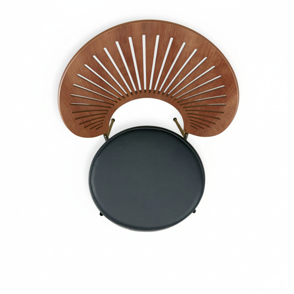 Luksus hynde til Nanna Ditzel Trinidad stolen i - sort læder