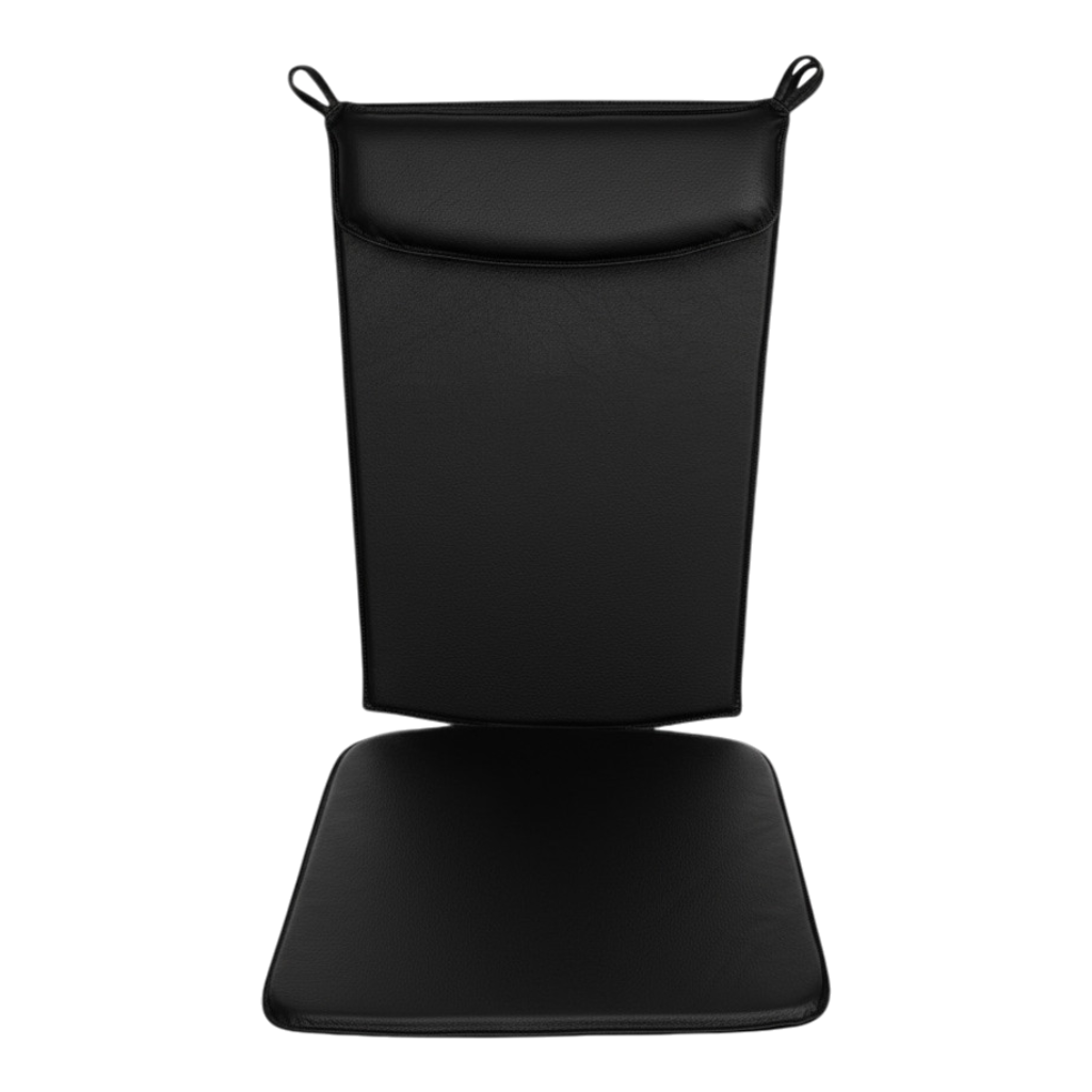 Hyndesæt til Hans J. Wegner J16 Gyngestol i - sort læder