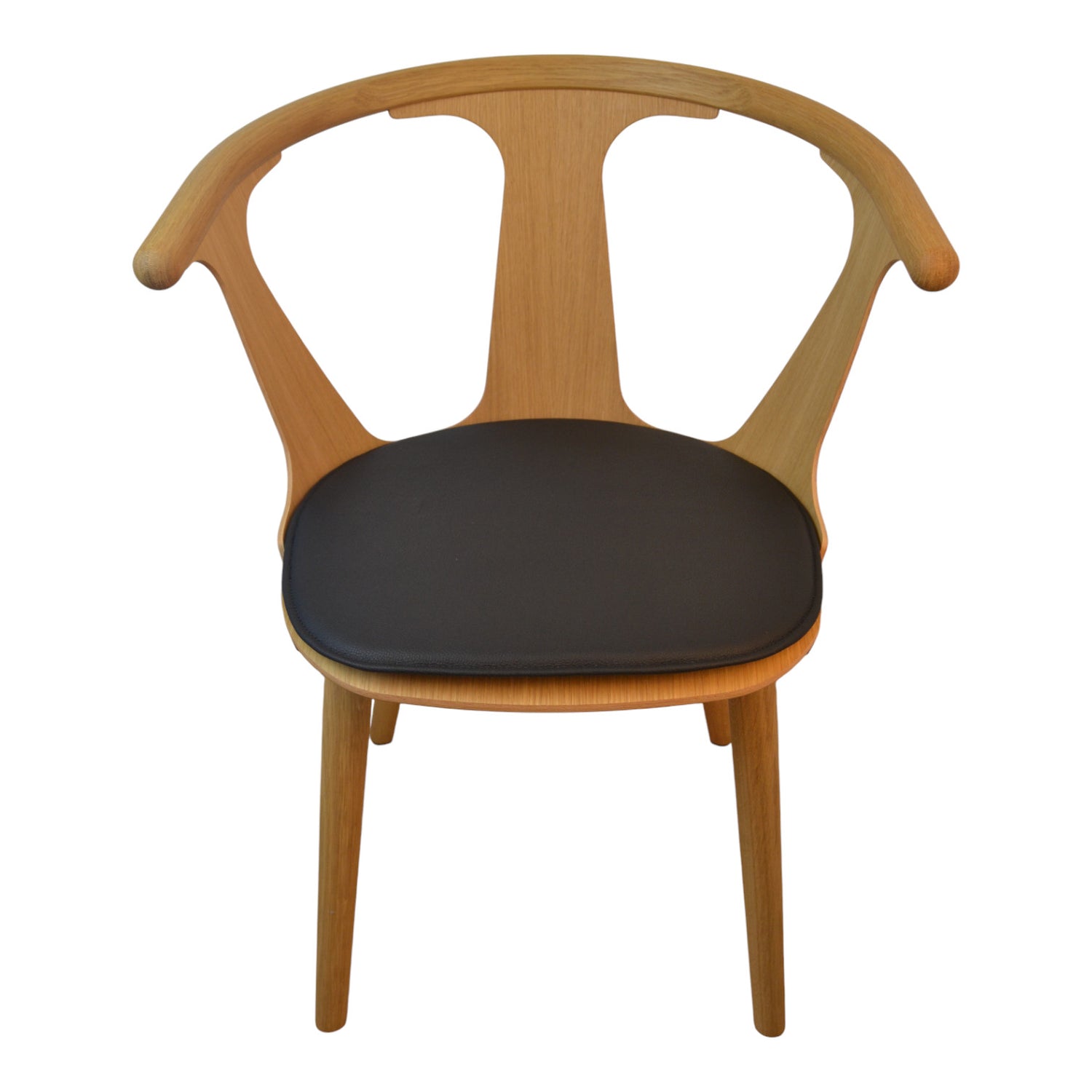Luksus hynde til &Tradition SK1 In Between stolen i - sort læder