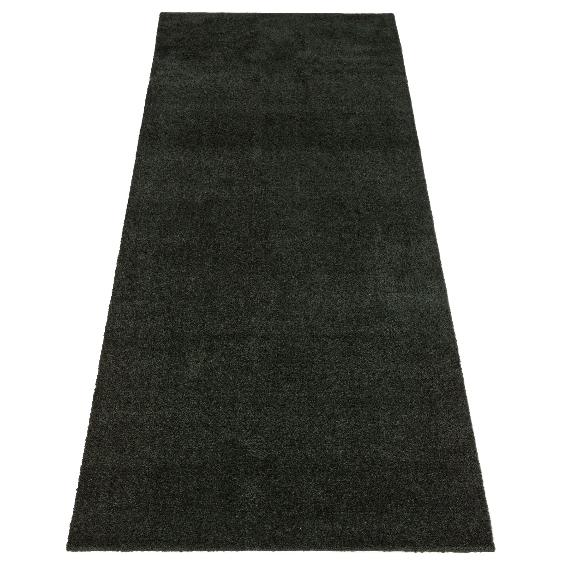 TÆPPE/MÅTTE 67 x 200 cm - UNI COLOR/DARK GREEN - Tica Copenhagen - DesignGaragen.dk