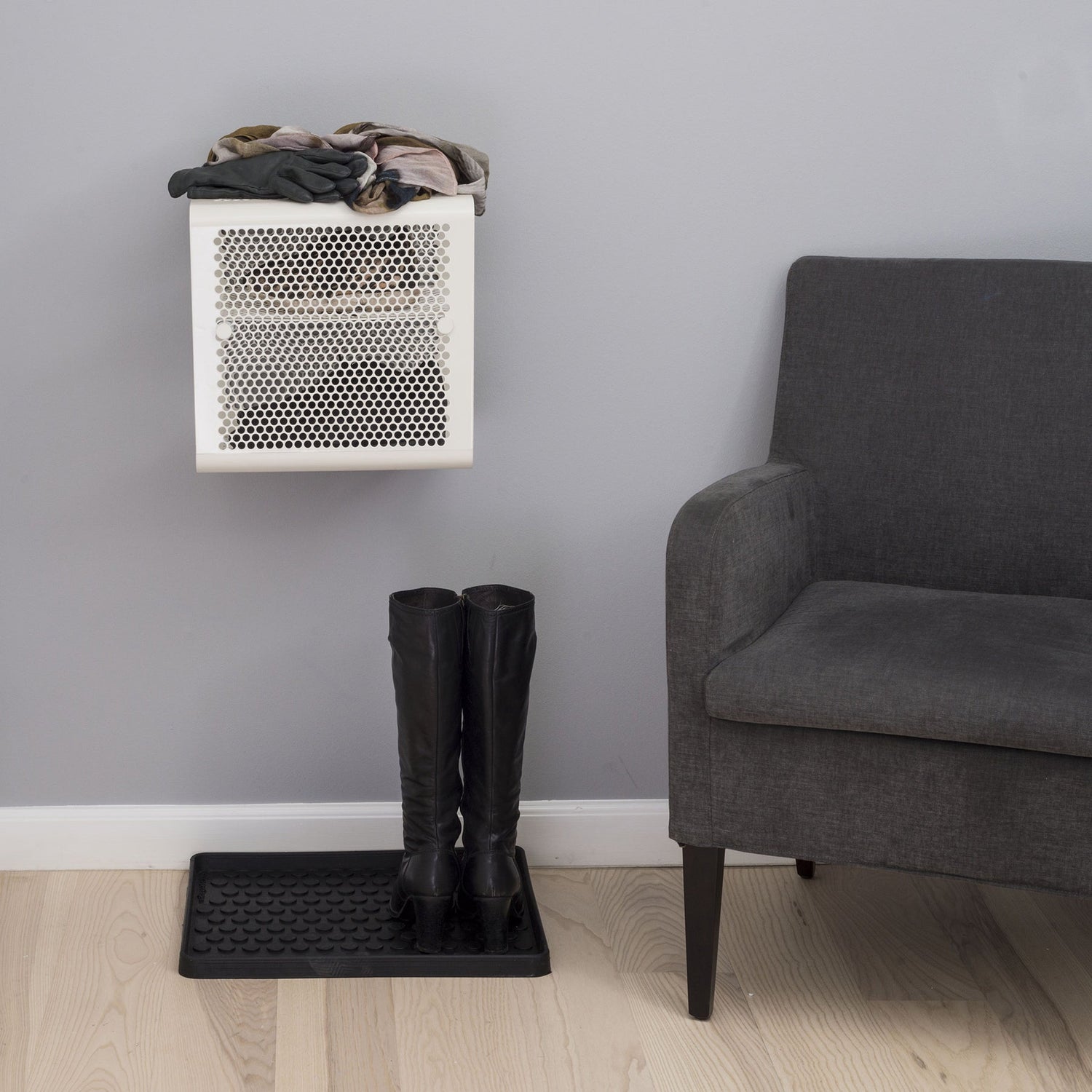 TICA RACK, WALL - SMALL/WHITE - Tica Copenhagen - DesignGaragen.dk