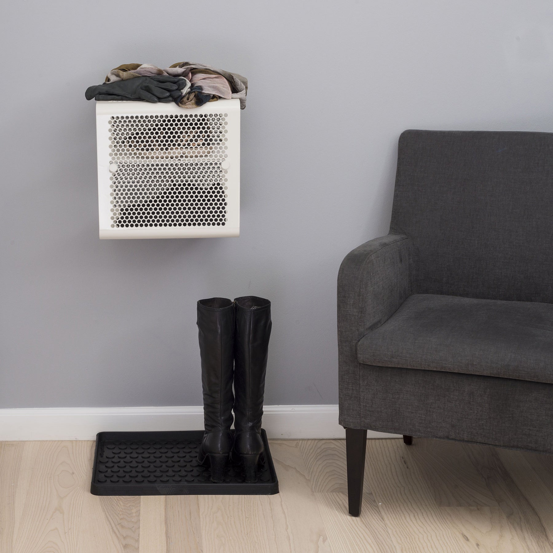 TICA RACK, WALL - SMALL/WHITE - Tica Copenhagen - DesignGaragen.dk