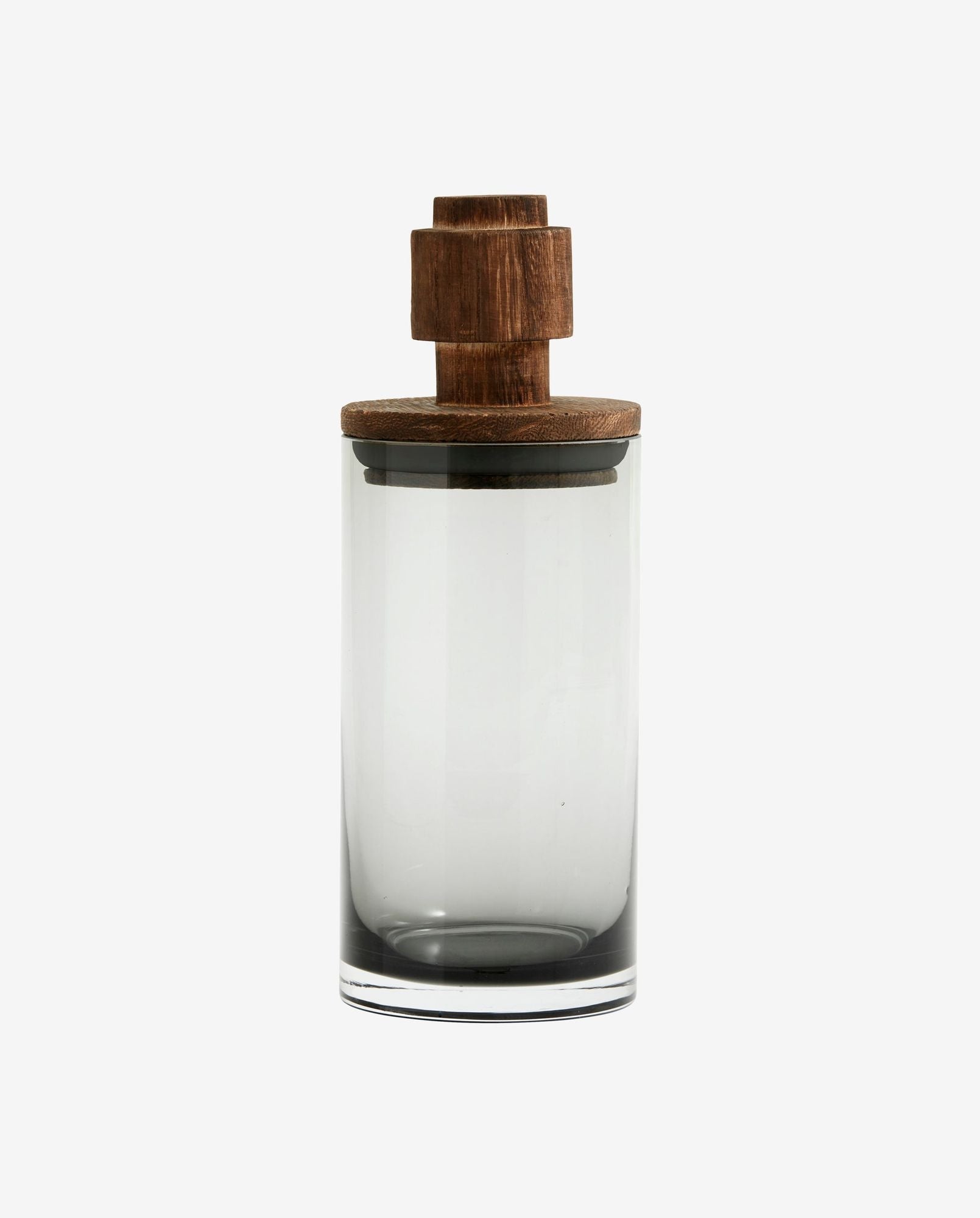 SALVIE opbevaringsglas med låg i træ - 900 ml