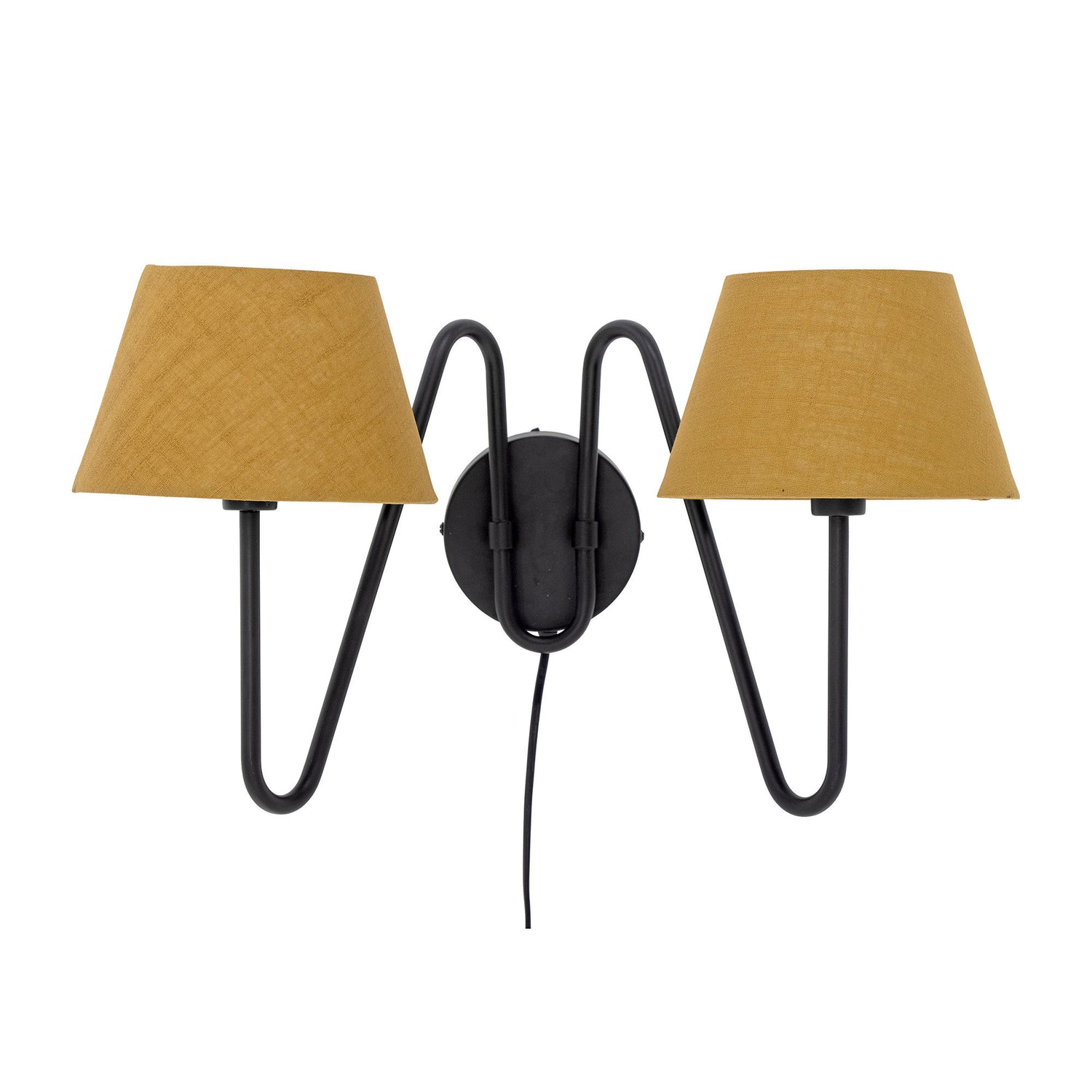 Bloomingville Letty Væglampe, Sort, Metal