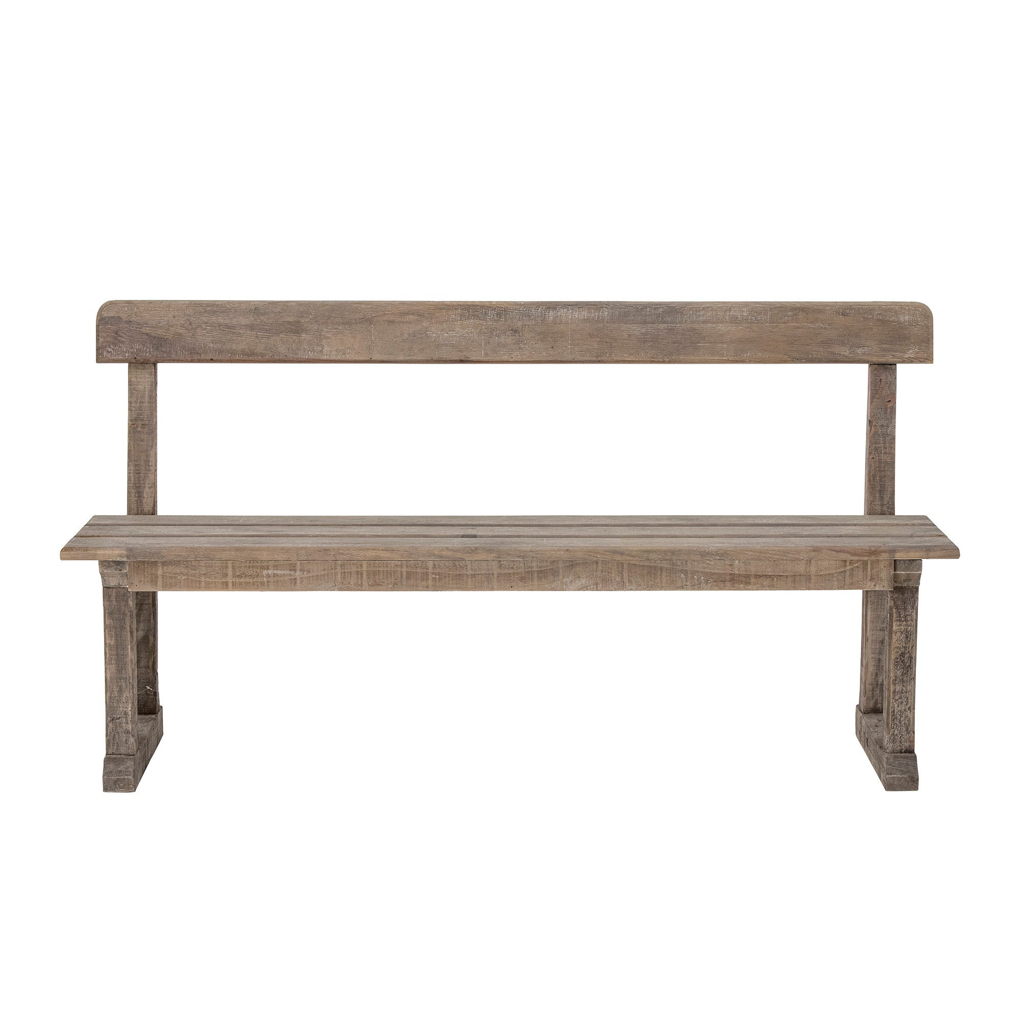 Creative Collection Portland Bænk, Natur, Reclaimed Pine Wood