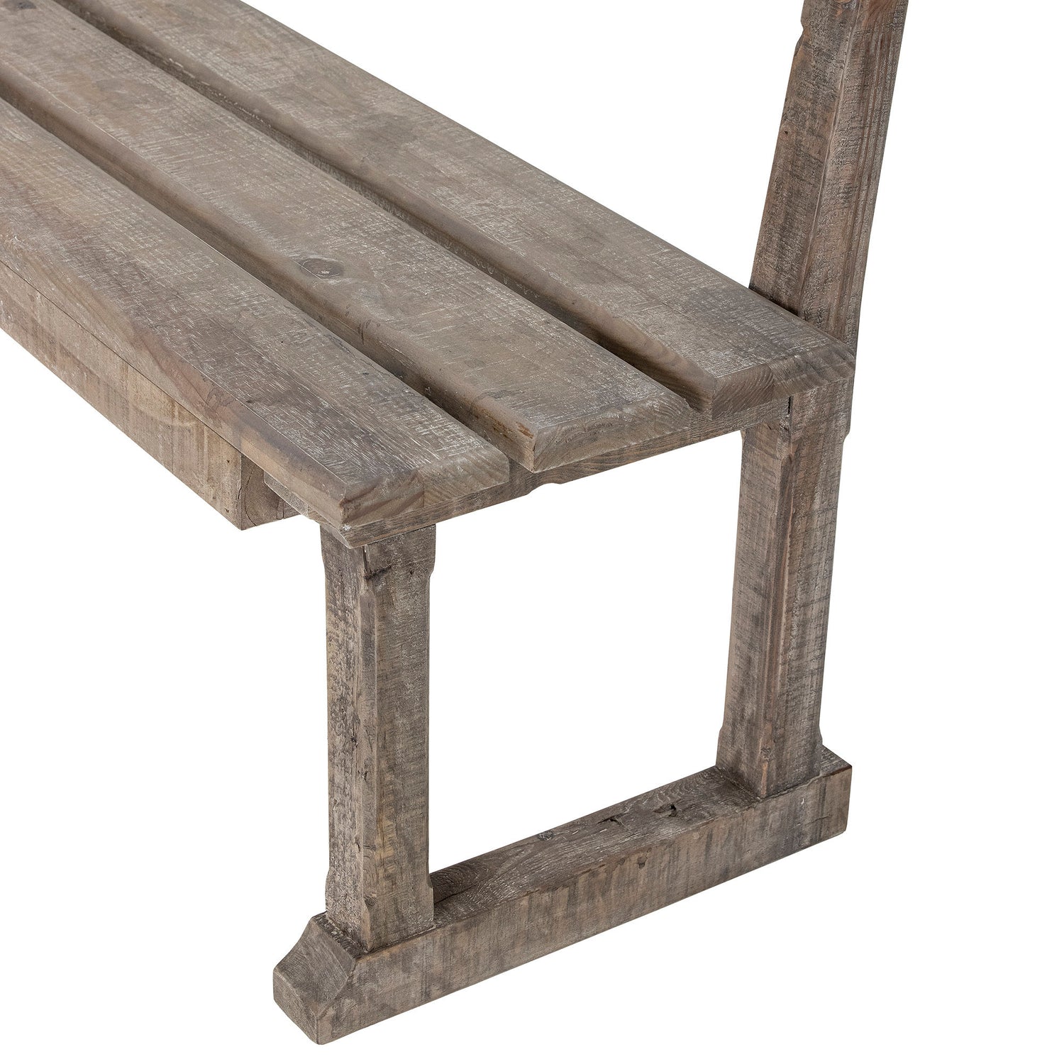 Creative Collection Portland Bænk, Natur, Reclaimed Pine Wood