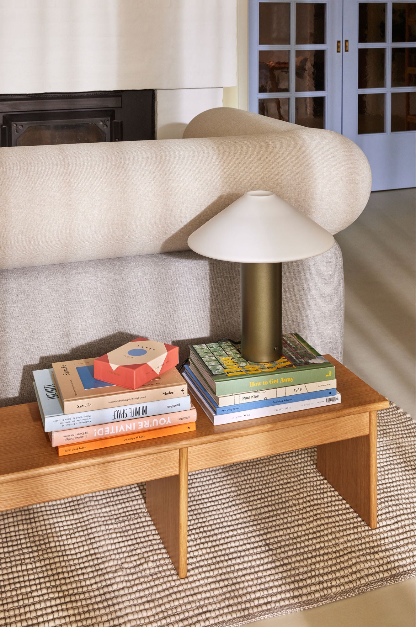 Hübsch Doppio Reol/Plantestander Natur