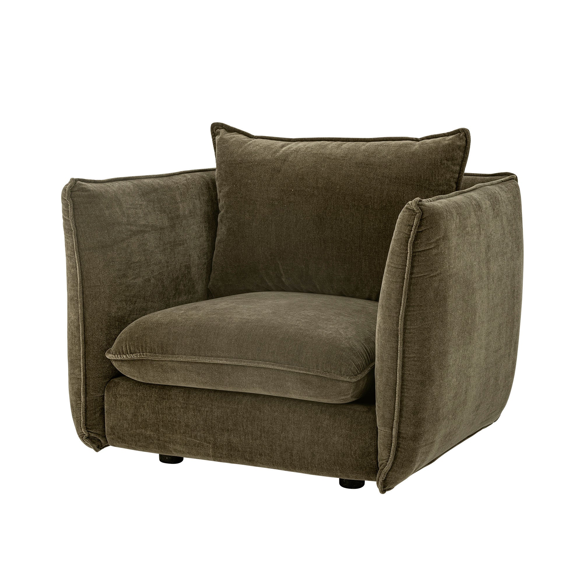 Bloomingville Austin Loungestol, Grøn, Genanvendt Polyester