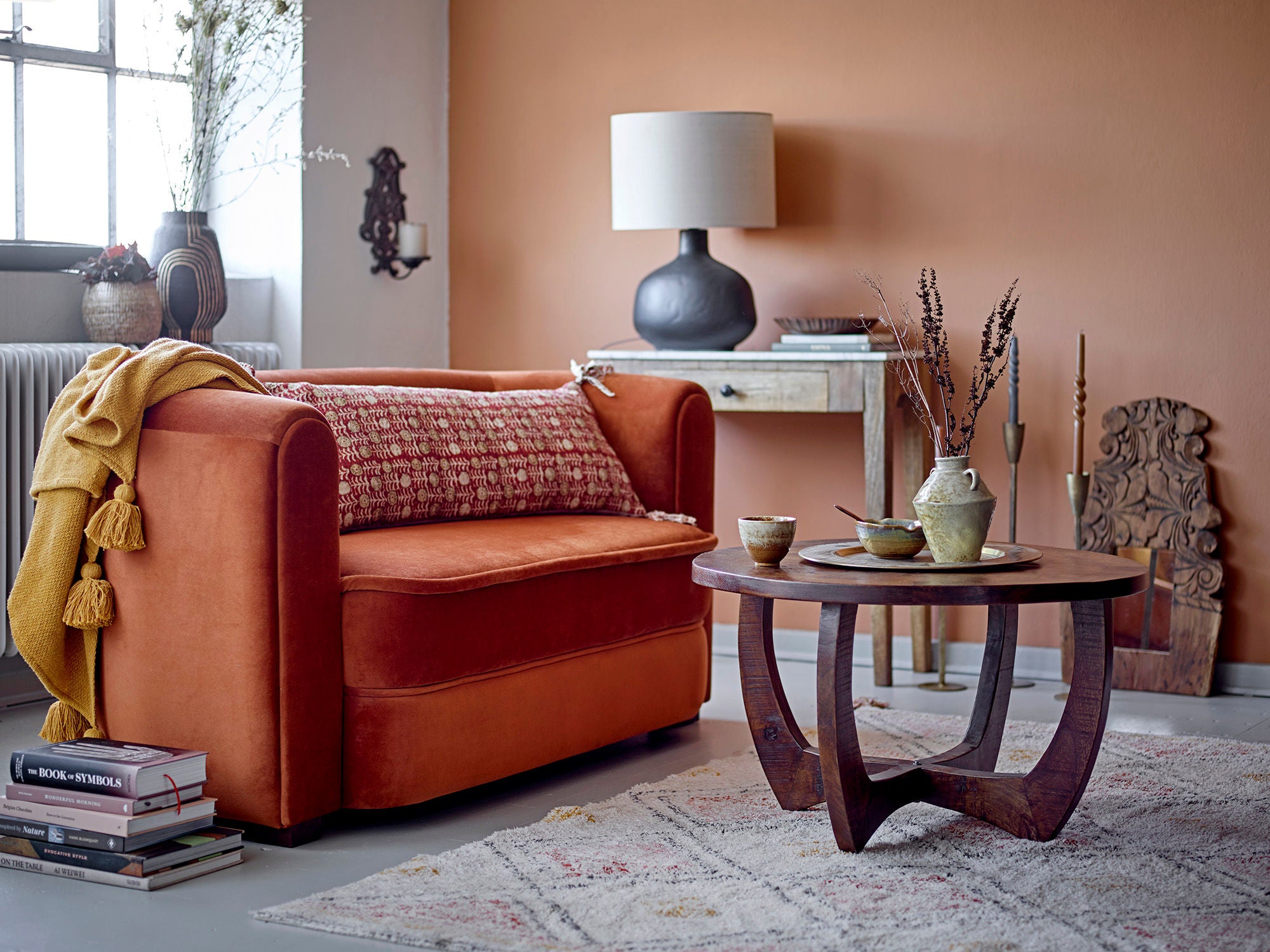 Creative Collection Malala Sofa, Brun, Polyester