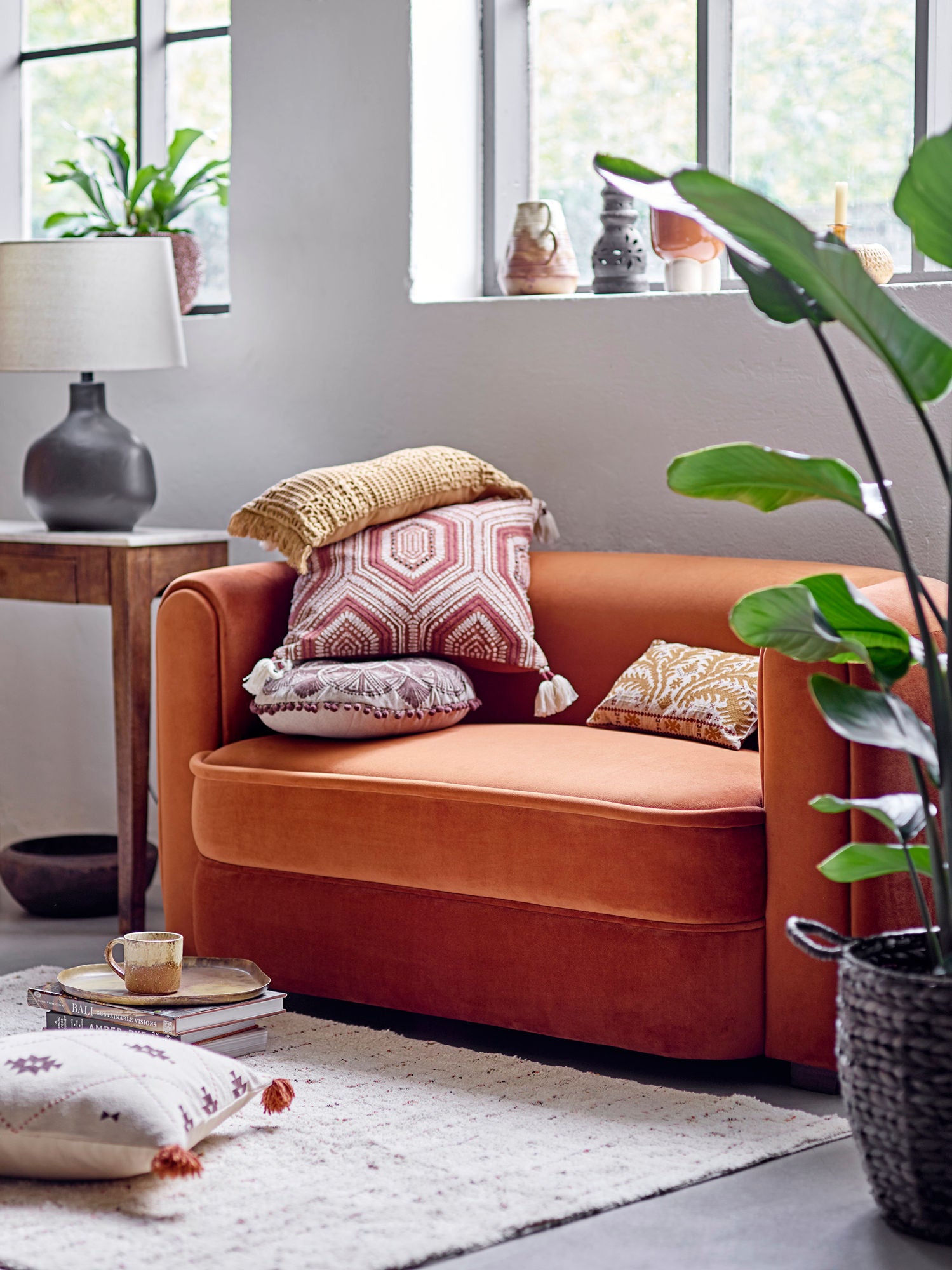 Creative Collection Malala Sofa, Brun, Polyester