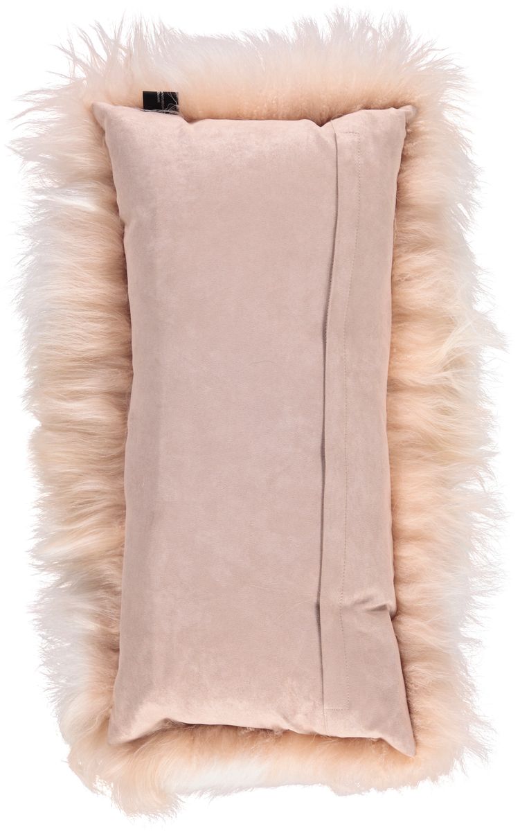 Lammeskindspude | Langhåret | Tibet | Kashmir | 28x56 cm