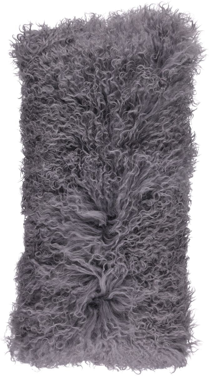 Lammeskindpude | Krøllet | Tibet | 28x56 cm