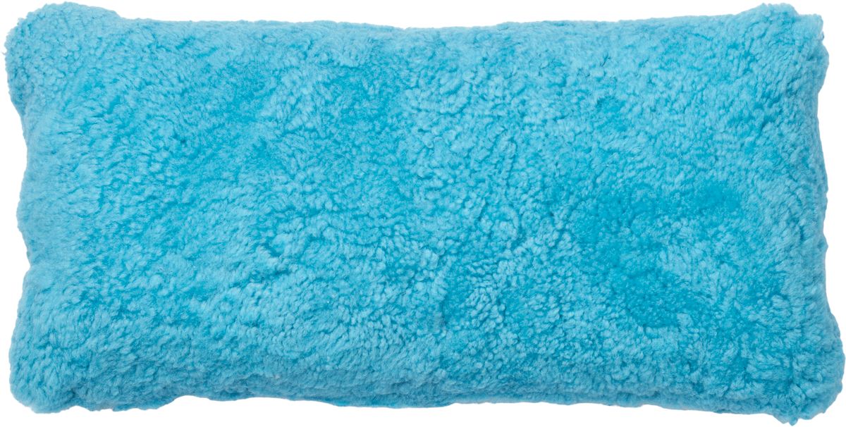 Lammeskindspude | Korthåret | New Zealand | Dobbeltsidet | 30x60 cm