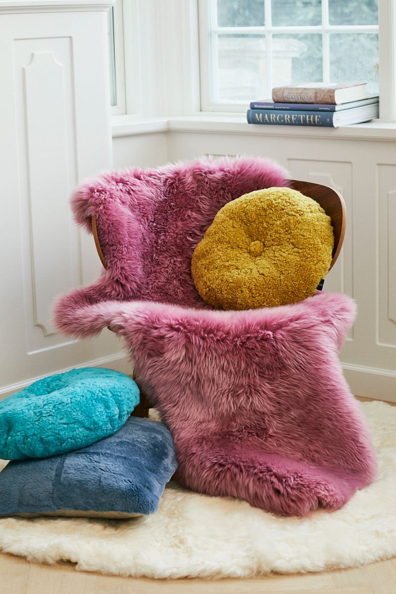 Gulvtæppe | Langhåret | New Zealand | Ø180 cm & Ø250 cm