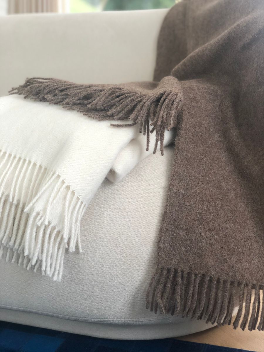 Julia Uldtæppe | 50% Alpaca uld, 50% Lammeuld