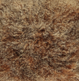 Gyngestol med tibetansk betræk