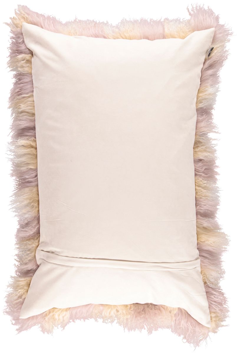 Lammeskindspude | Krøllet | Tibet | 60x90 cm