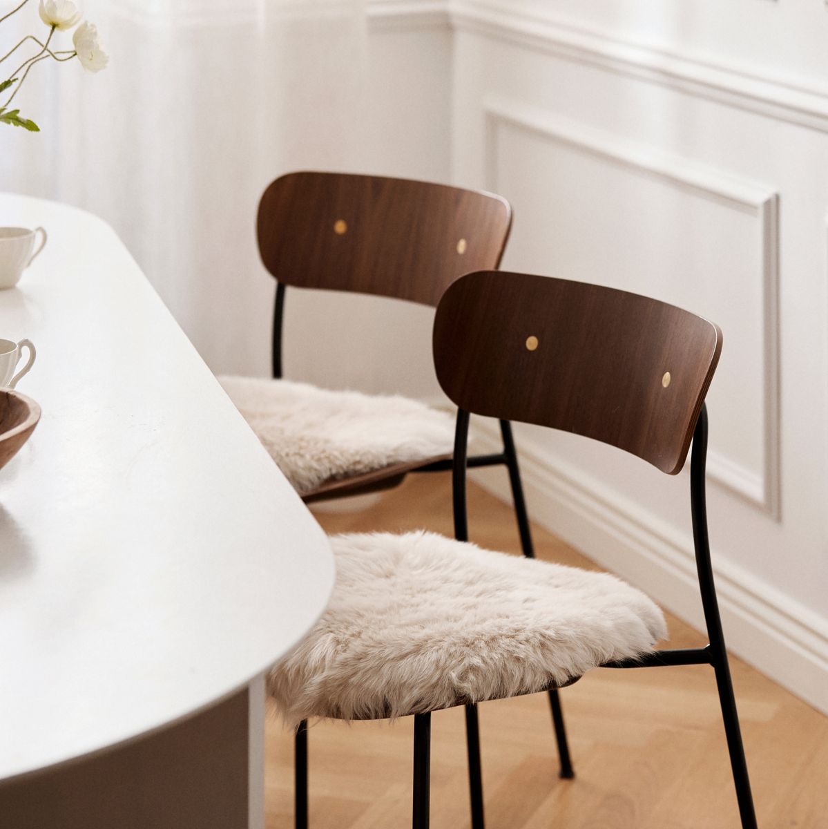 Sædehynde | Langhåret | New Zealand | Ø38 cm