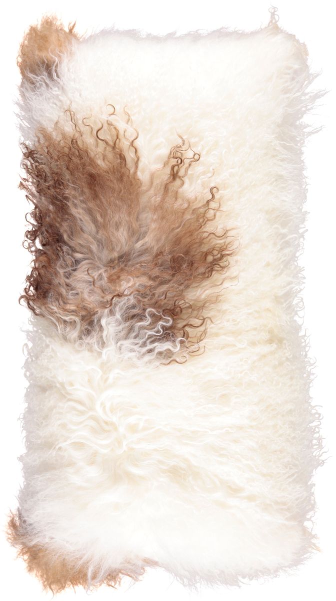 Lammeskindpude krøllet 28x56 cm