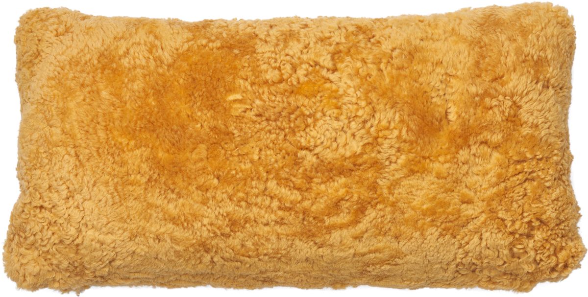 Lammeskindspude | Korthåret | New Zealand | Dobbeltsidet | 30x60 cm