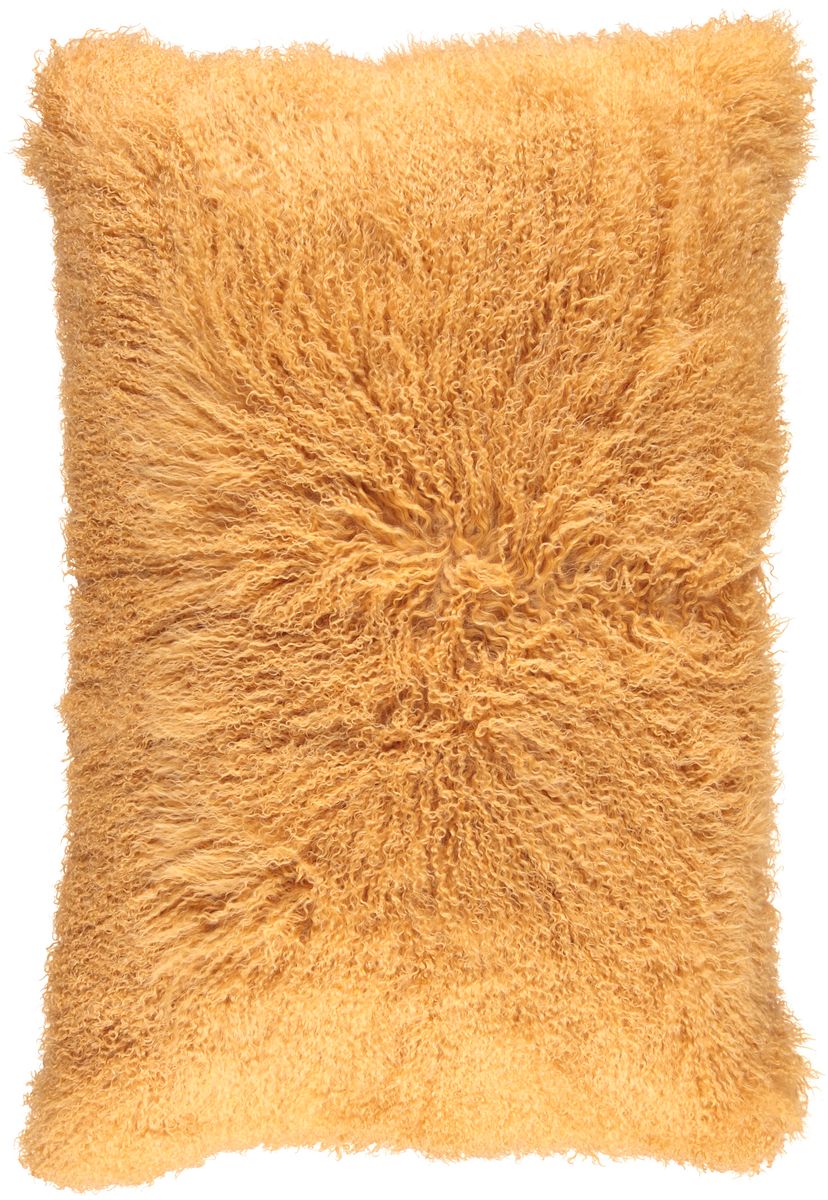 Lammeskindspude | Krøllet | Tibet | 60x90 cm