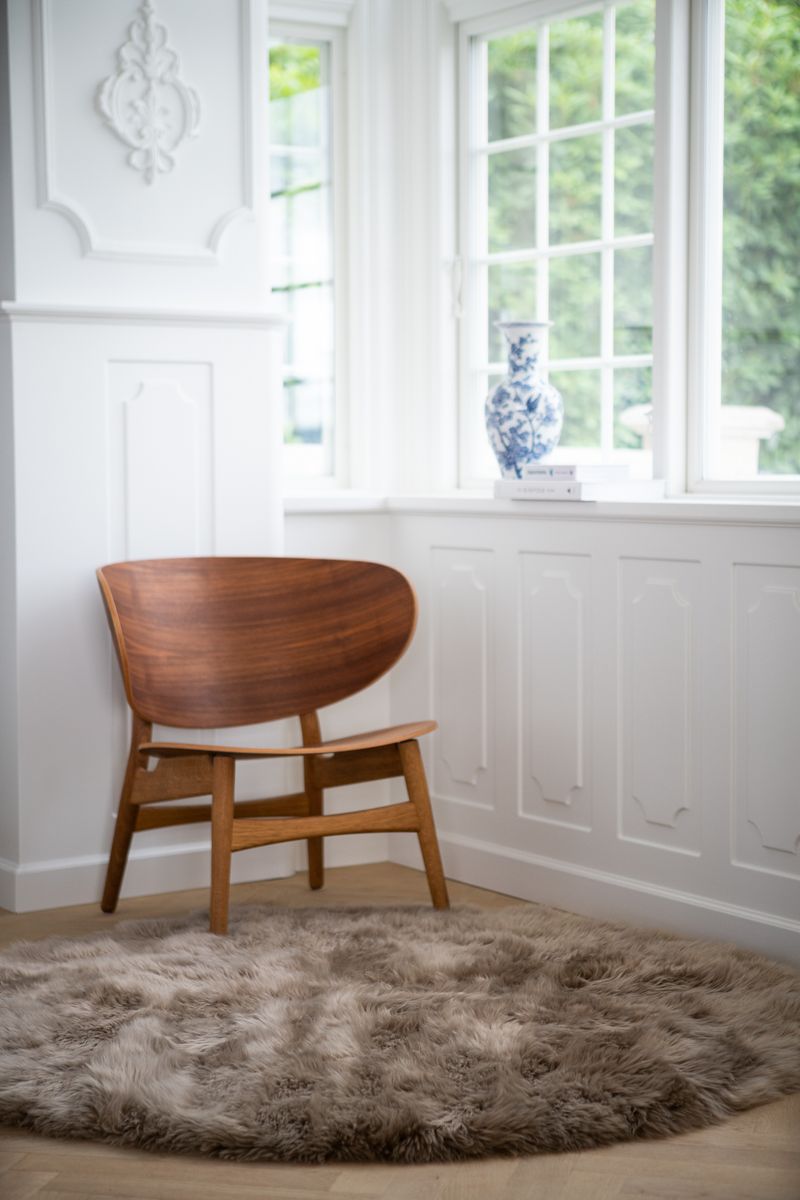 Gulvtæppe | Langhåret | New Zealand | Ø180 cm & Ø250 cm