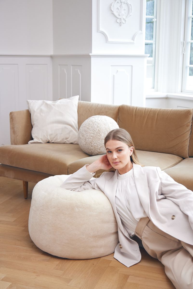 Rund Moccasin Puf | D55xH46 cm