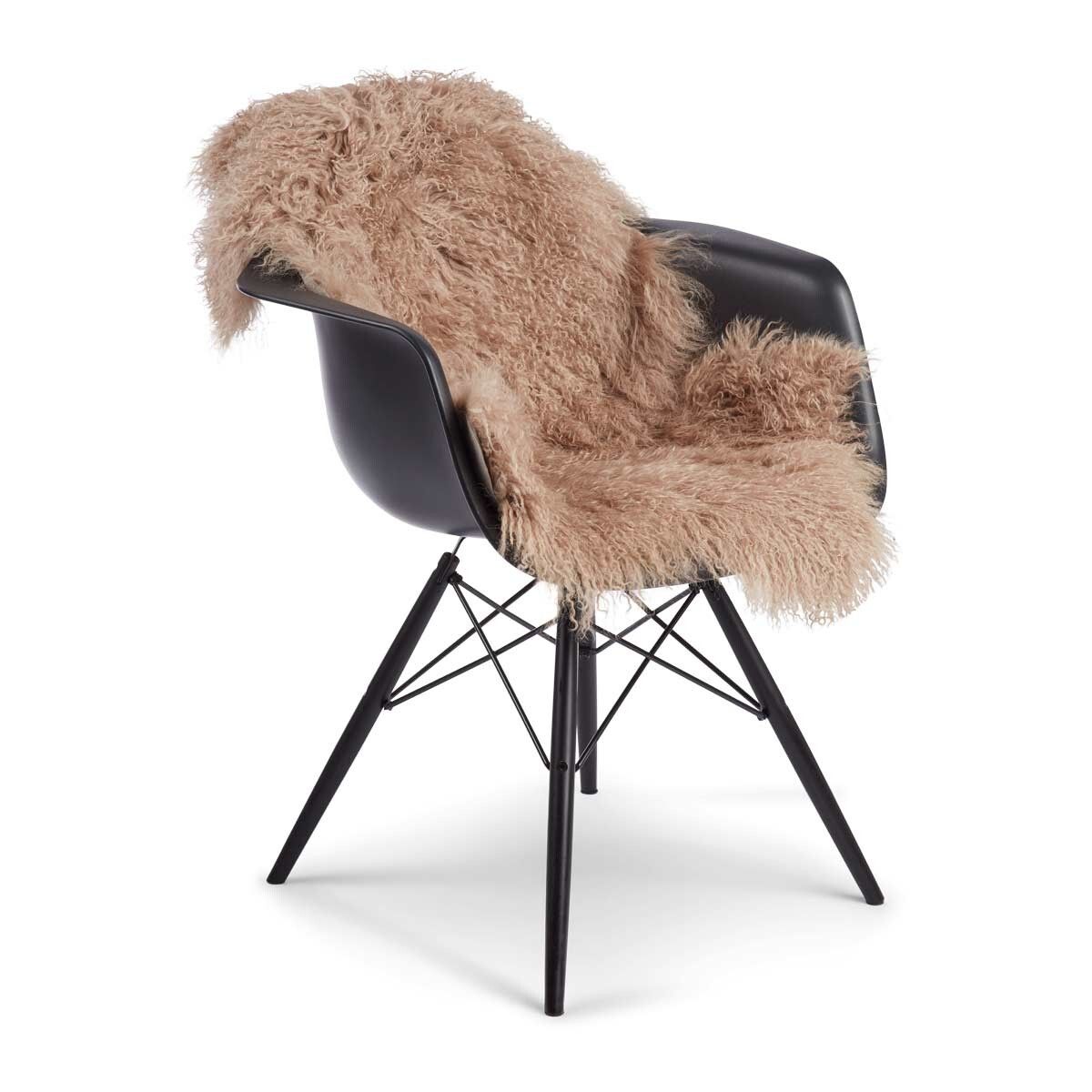 Lammeskind | Krøllet | Tibet | 135x50 cm