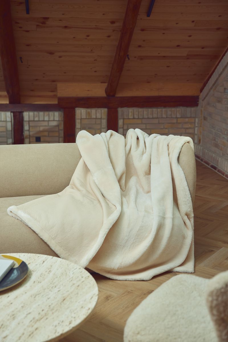 Lammeskindstæppe | Double Face | Australien | 140x200 cm