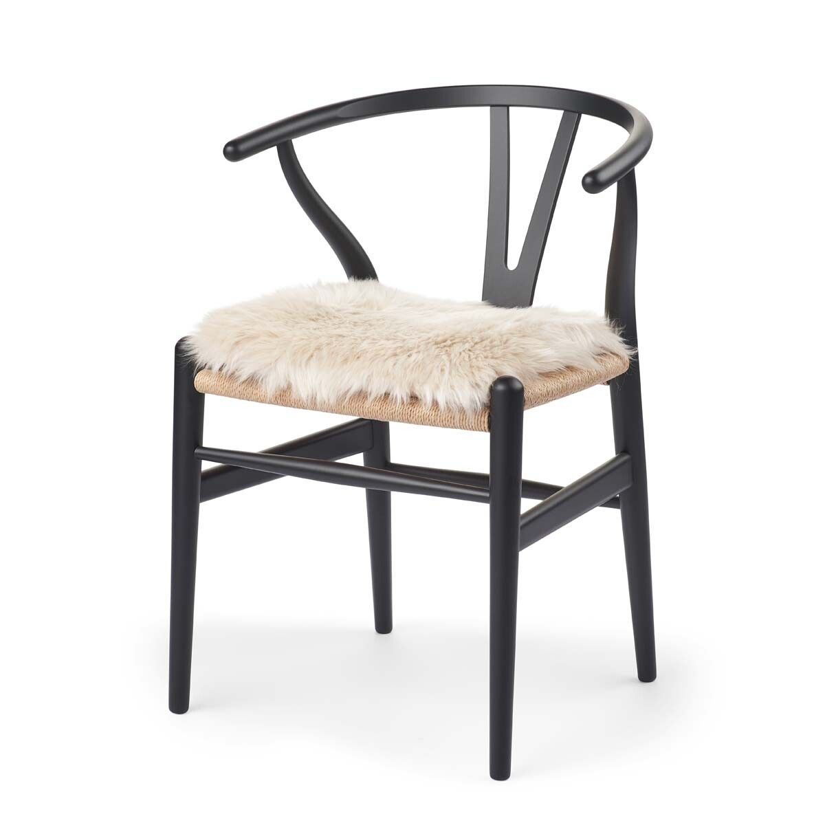 Sædehynde m/fyld | Langhåret | New Zealand | 37x37 cm