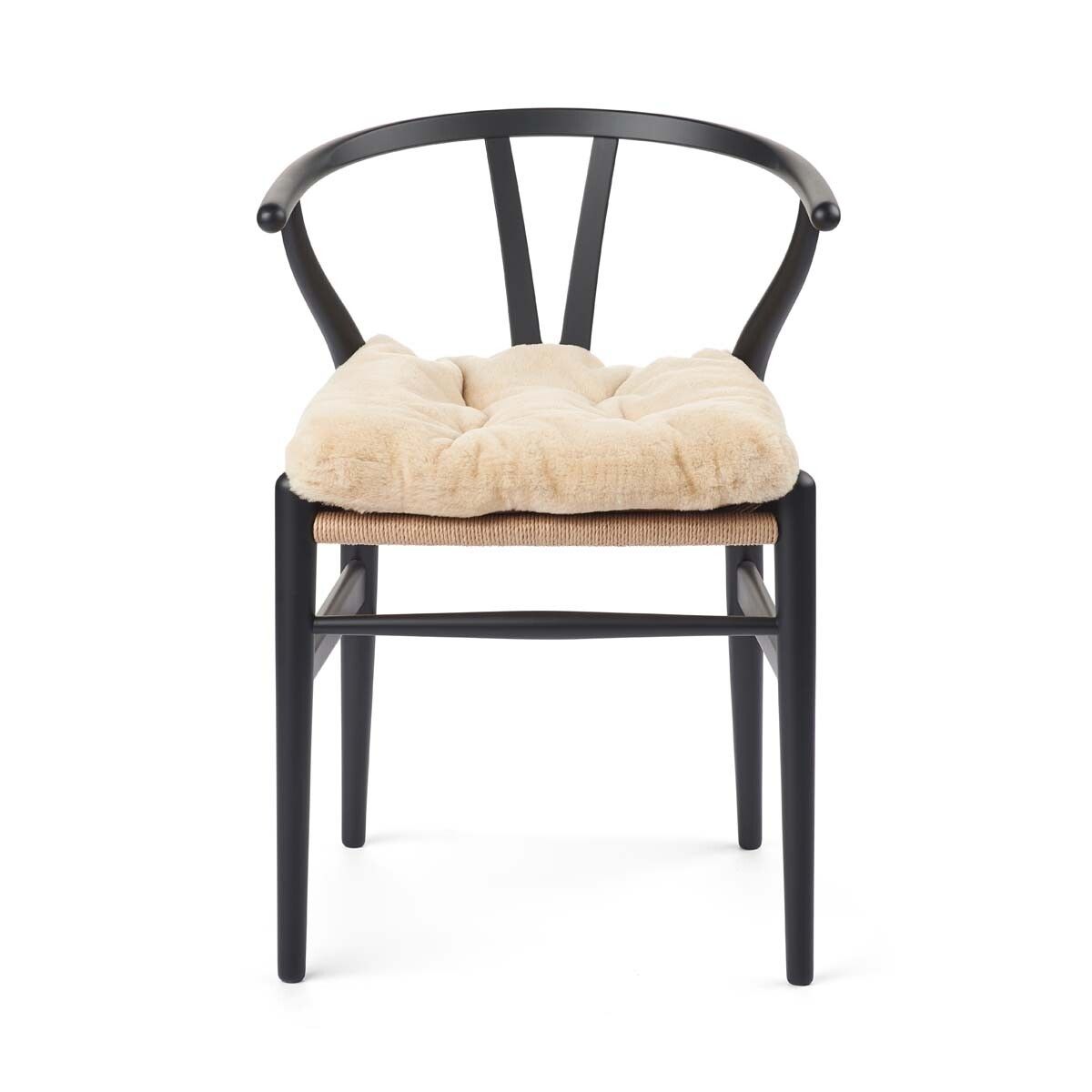 Sædehynde m/fyld | Moccassin | New Zealand | 45x45 cm