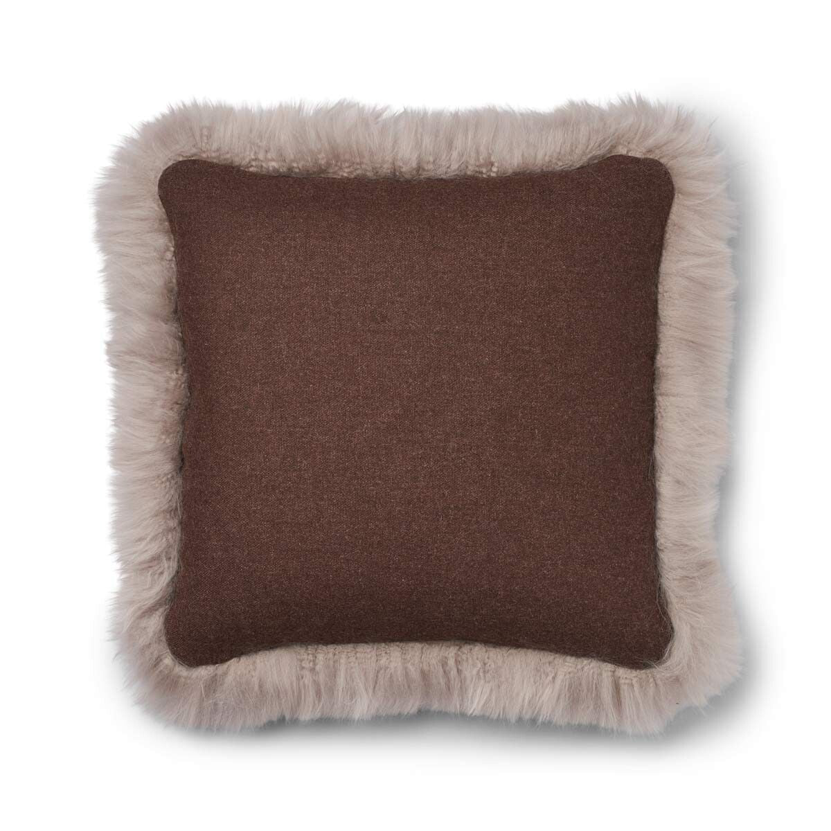 Classic Collection | Dobbeltsidet Pude | Langhåret | 52x52 cm