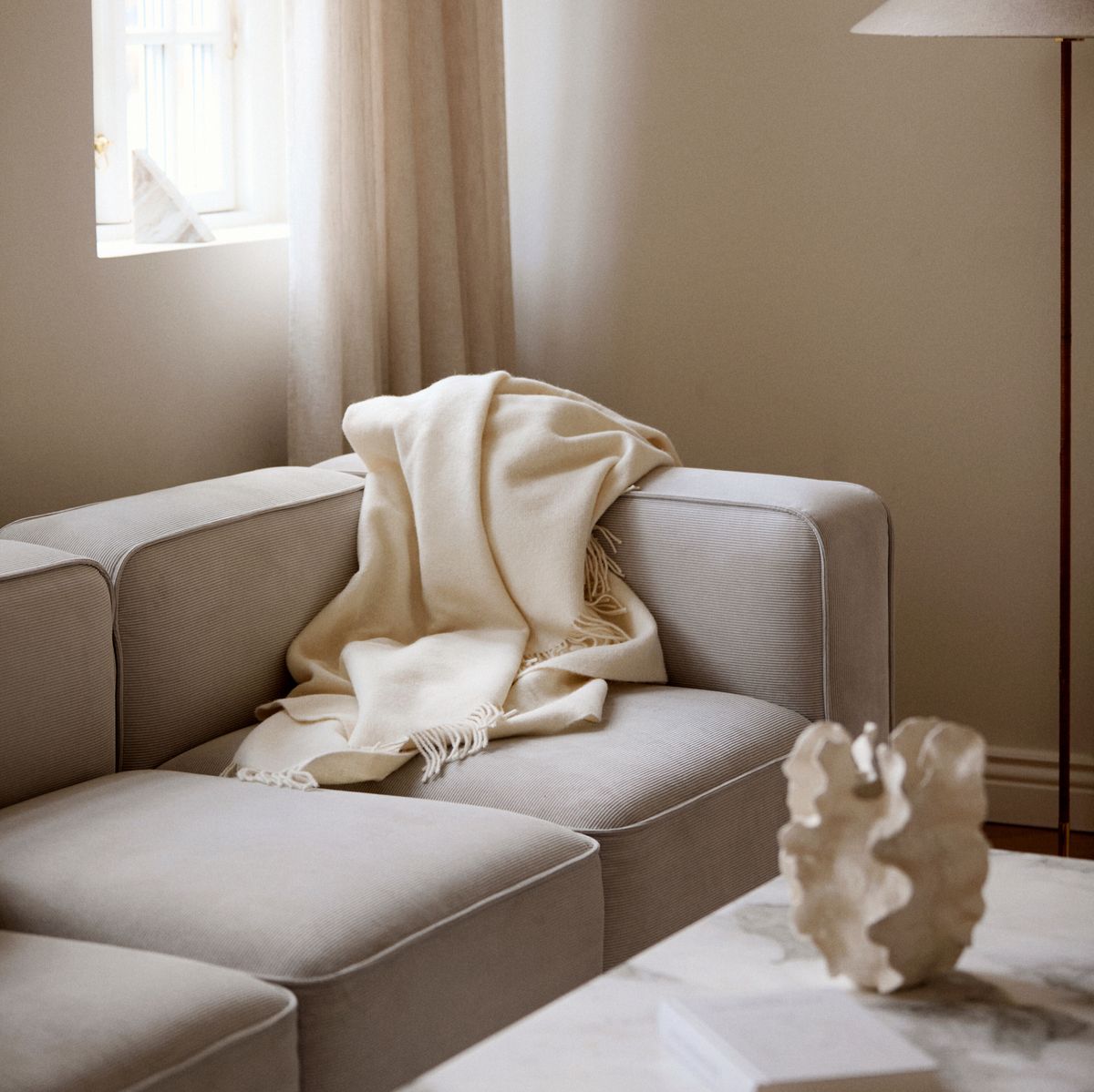 Julia uldtæppe | 50% alpakauld, 50% lammeuld