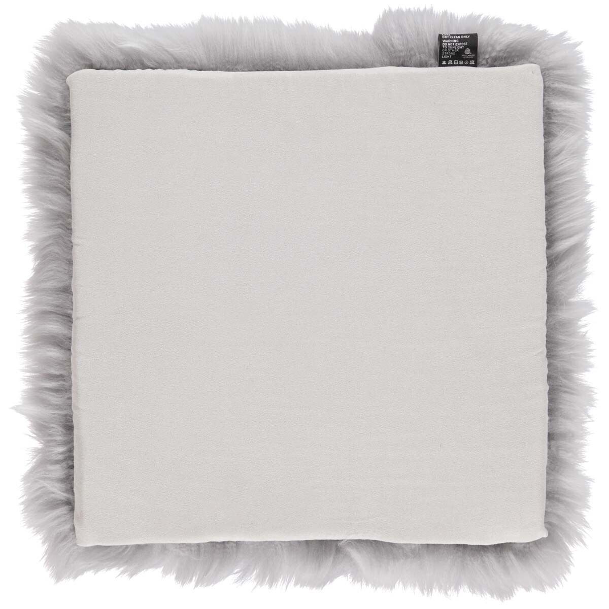 Sædehynde m/fyld | Langhåret | New Zealand | 37x37 cm