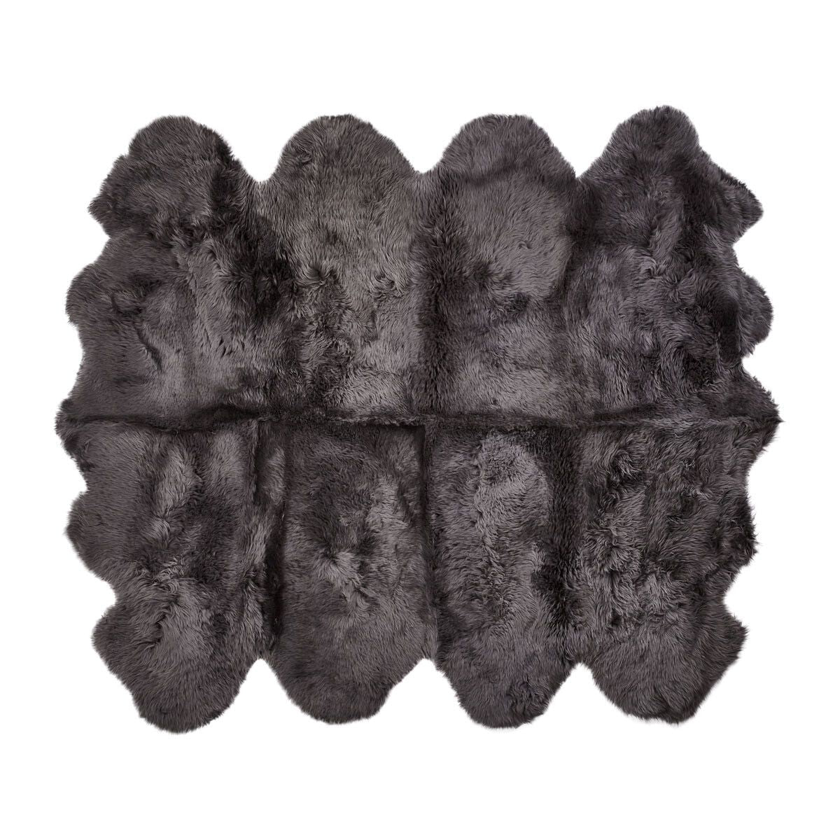 Lammeskindstæppe | Langhåret | New Zealand | 180x214 cm