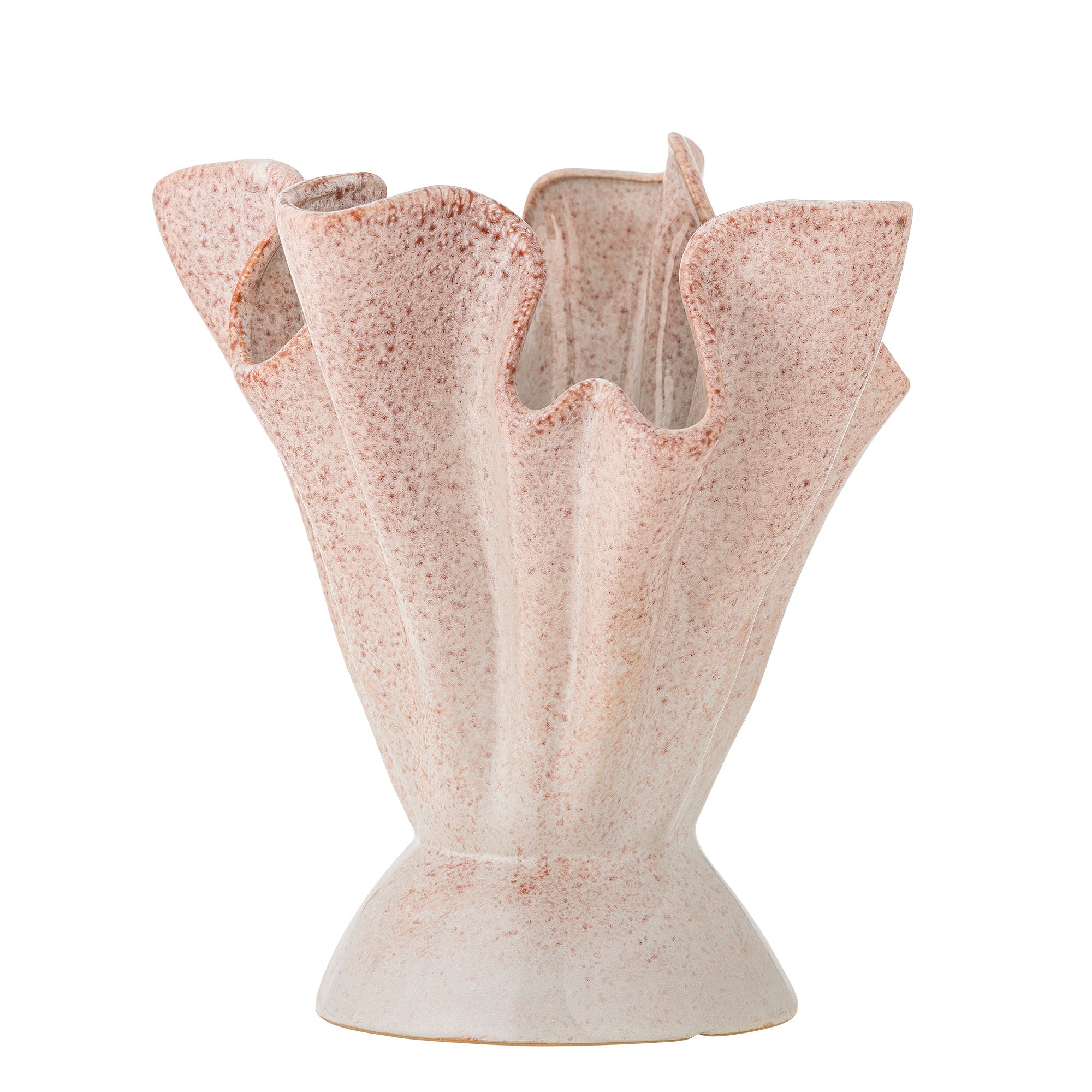 Bloomingville Plier Vase, Rosa, Stentøj