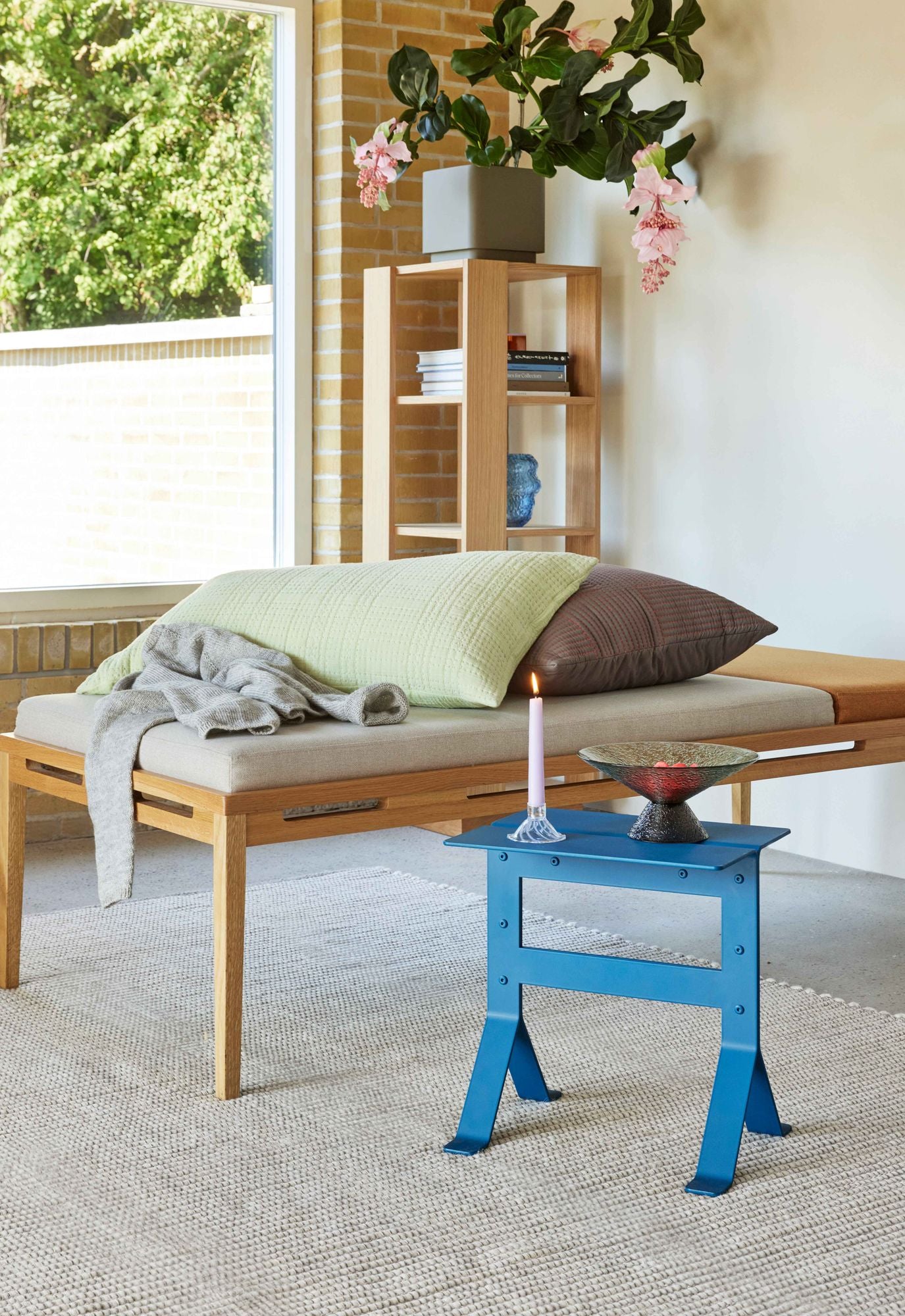 Hübsch Haikei Pude Lysegrøn