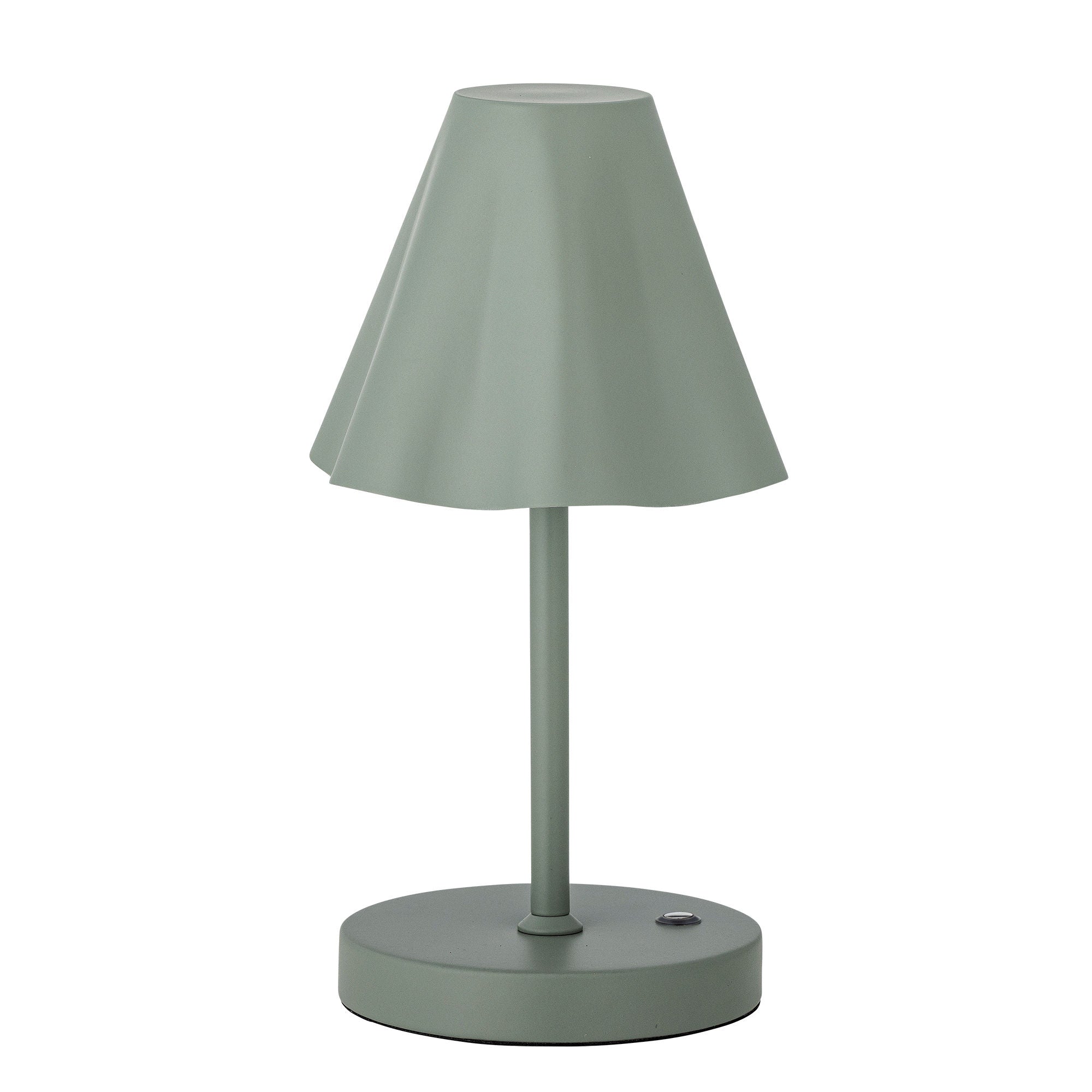 Bloomingville Lianna Portable Lampe, Genopladelig, Grøn, Metal