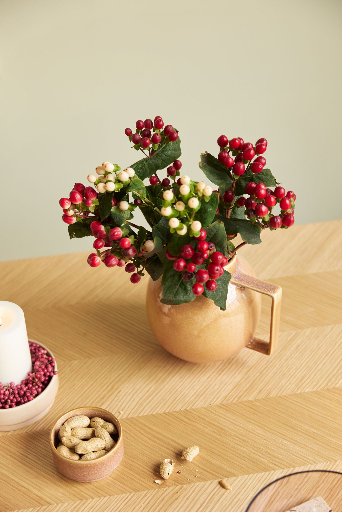 Herringbone Spisebord Large Natur - 200x100xh75cm