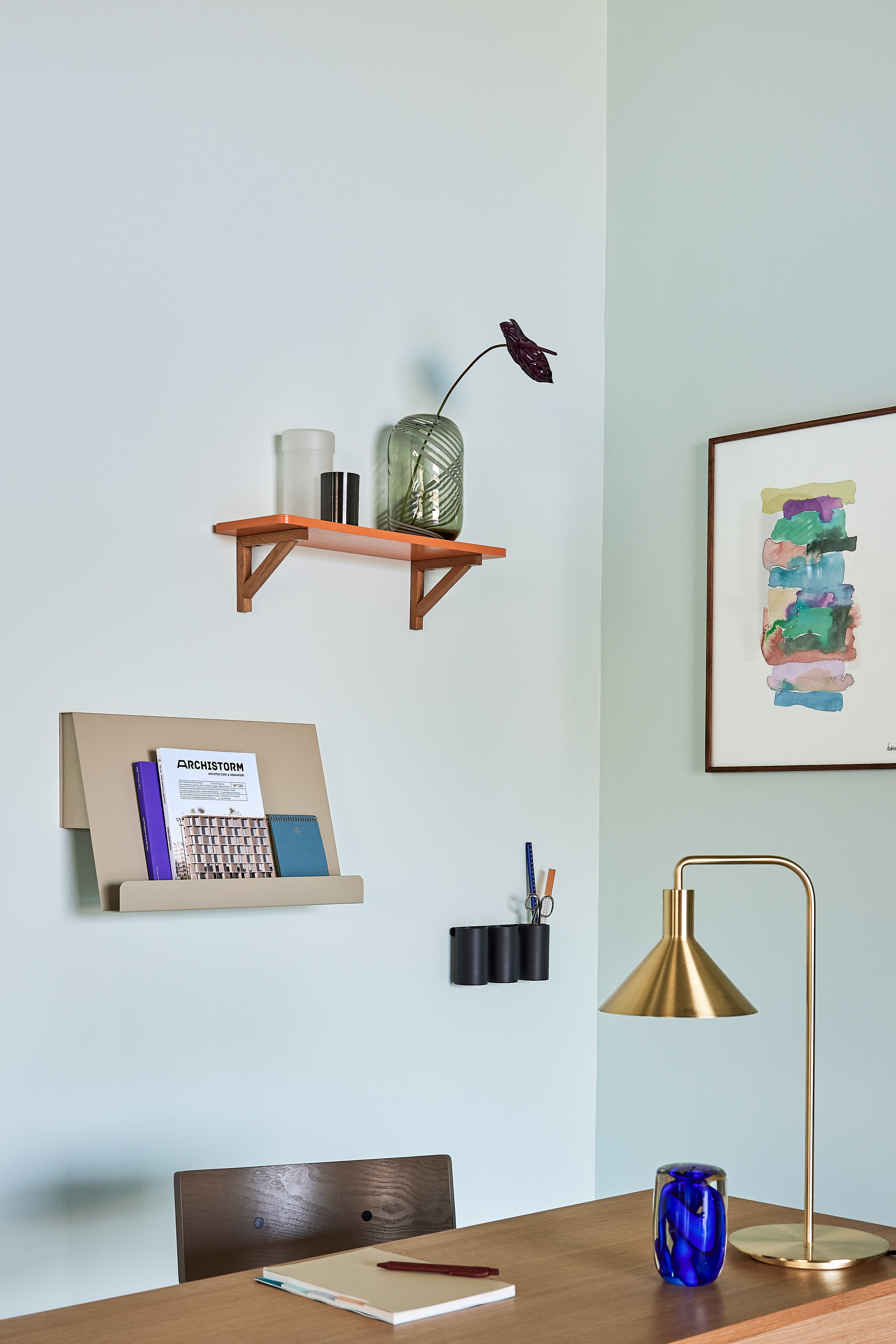 Swirl Vase Grå - ø15xh28cm