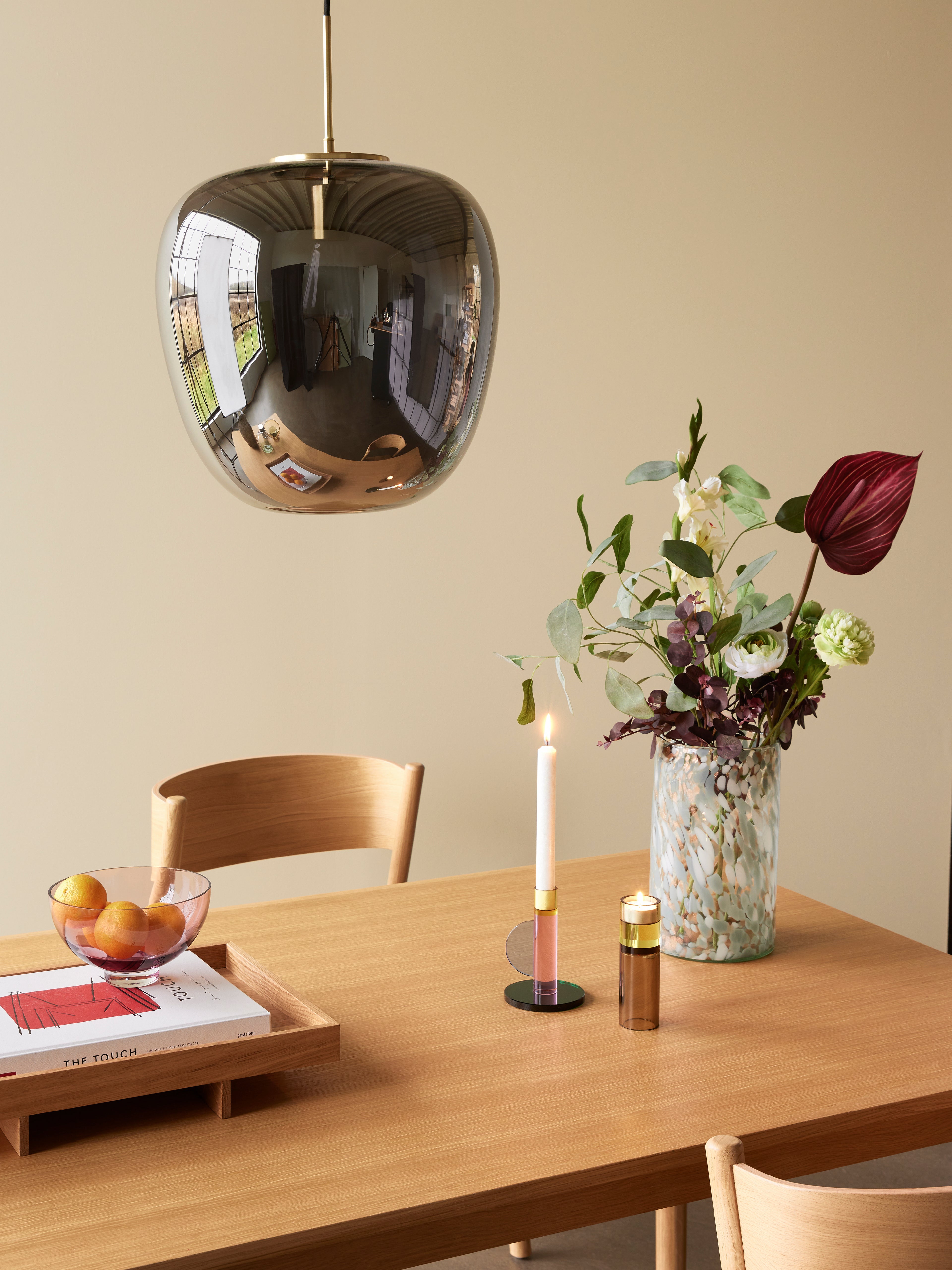 Reflect Pendel Ø40 Grå - ø40xh40cm, E27/15W