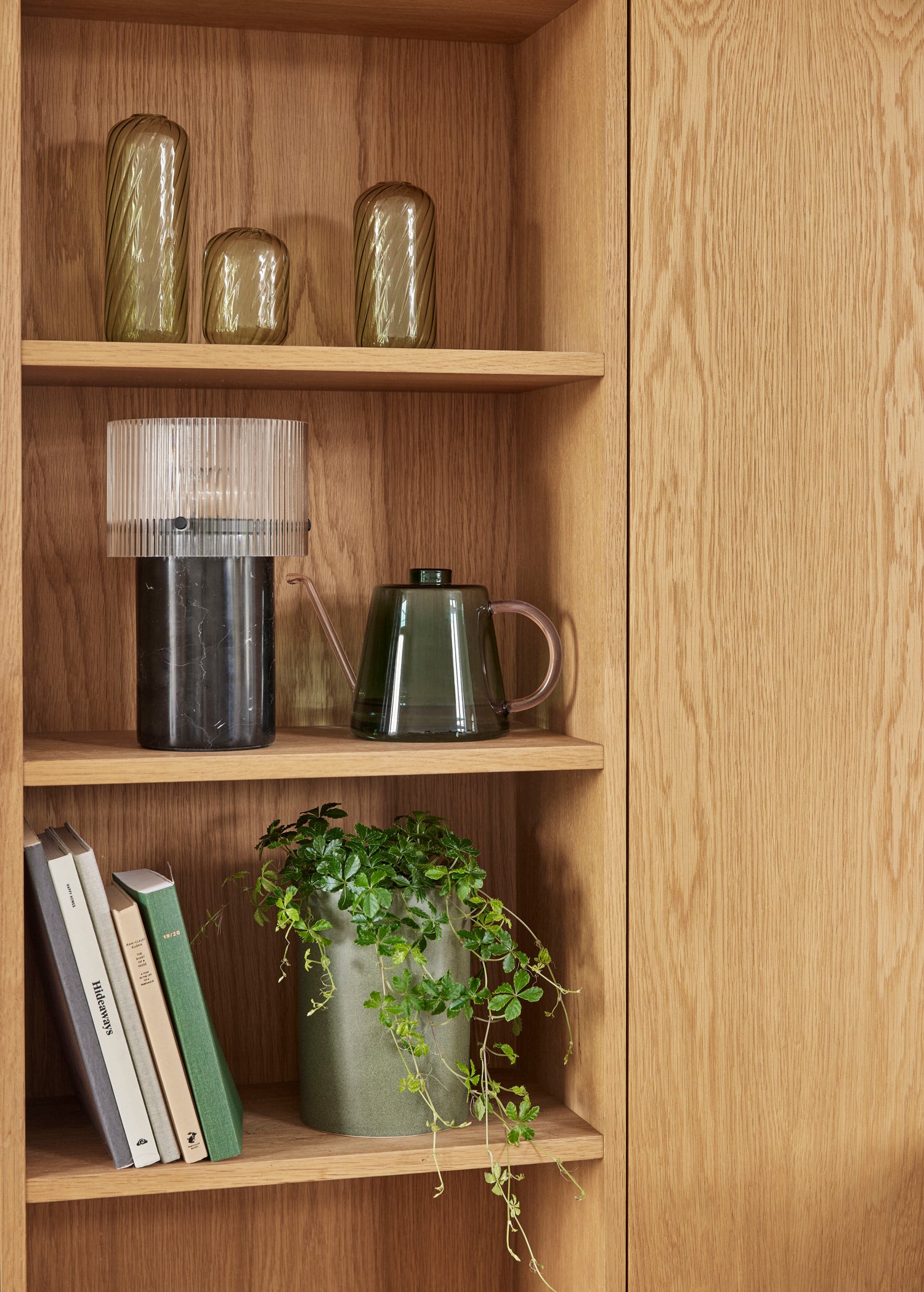 Flora Vandkande Mørkegrøn - 24x14xh14cm