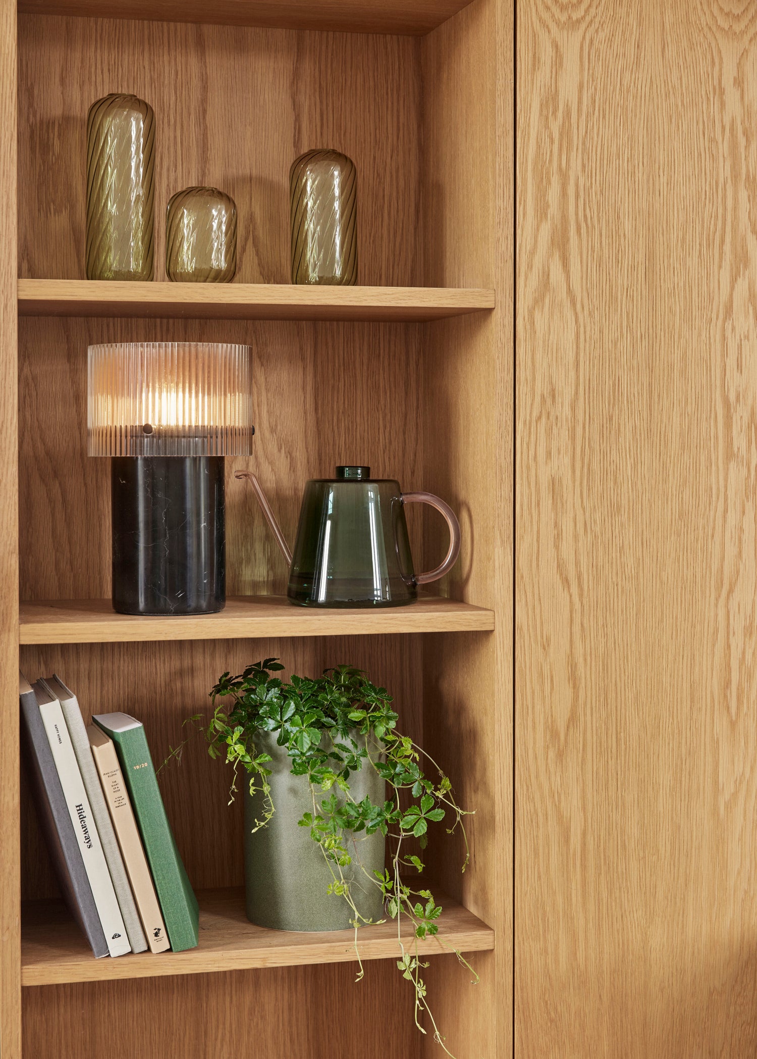 Flora Vandkande Mørkegrøn - 24x14xh14cm