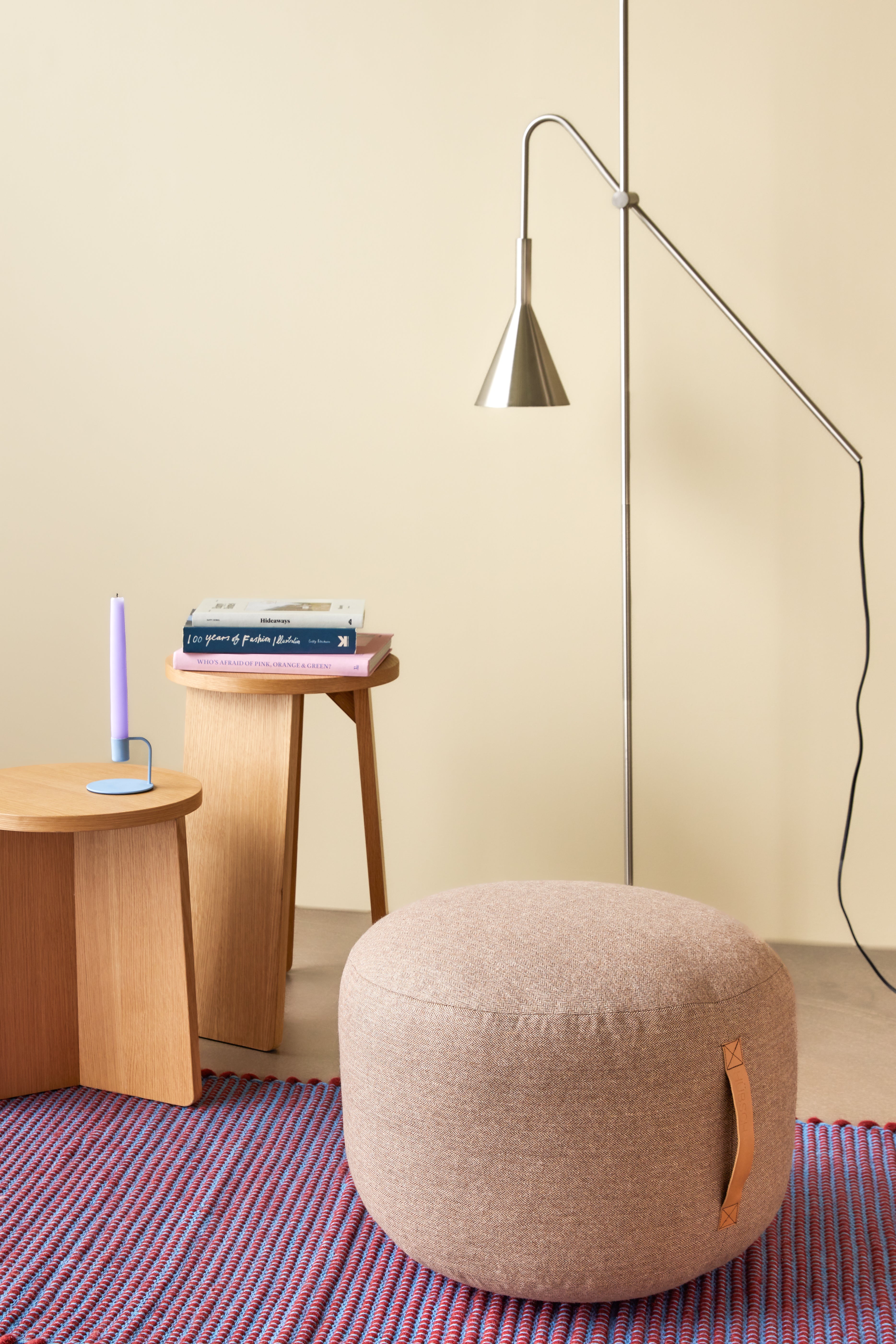 Rope Gulvlampe Nikkel - 66x167cm, E27